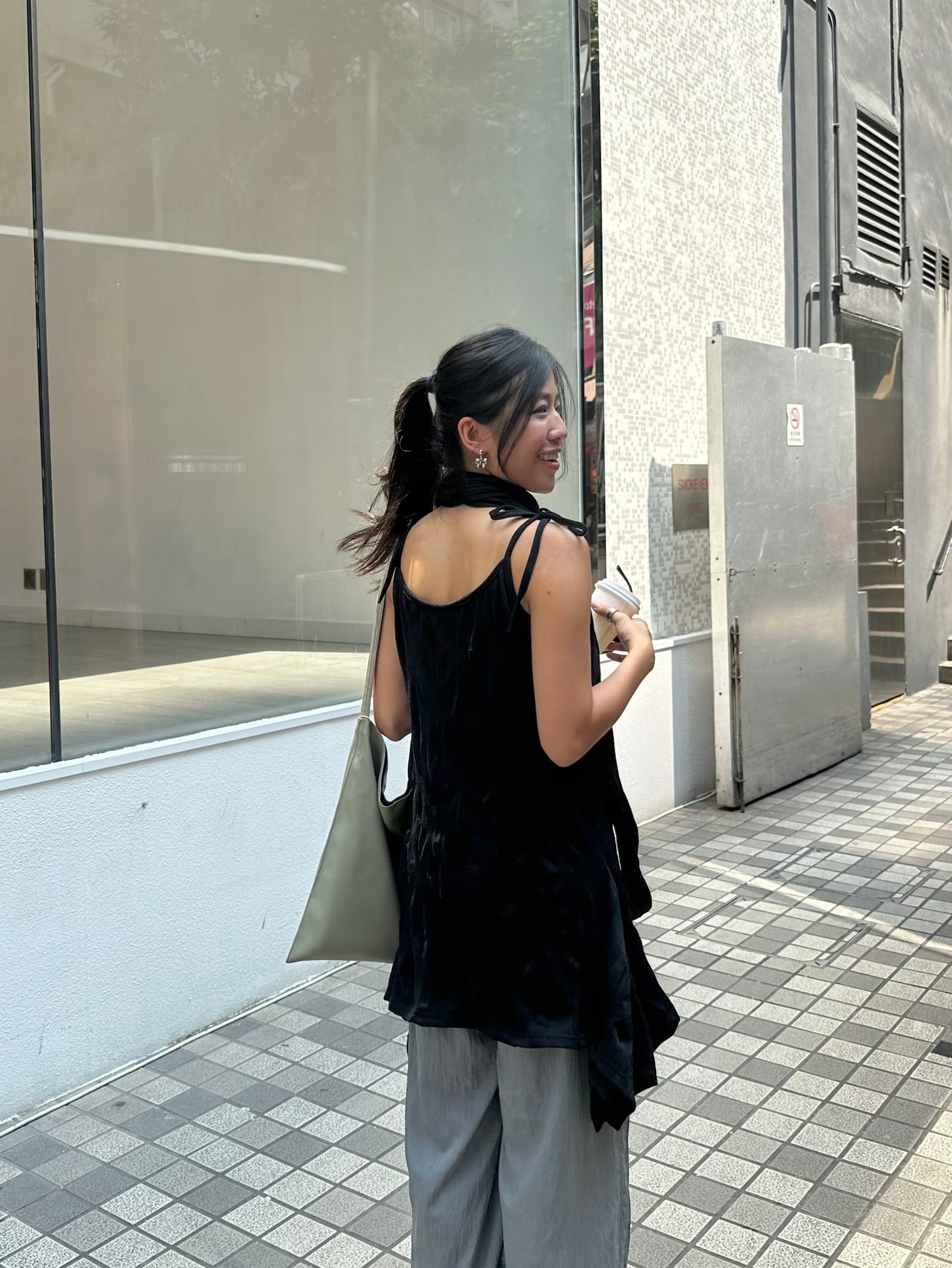 [KROP001] Wrinkled Sleeveless OPS［連頸帶 超推介!］