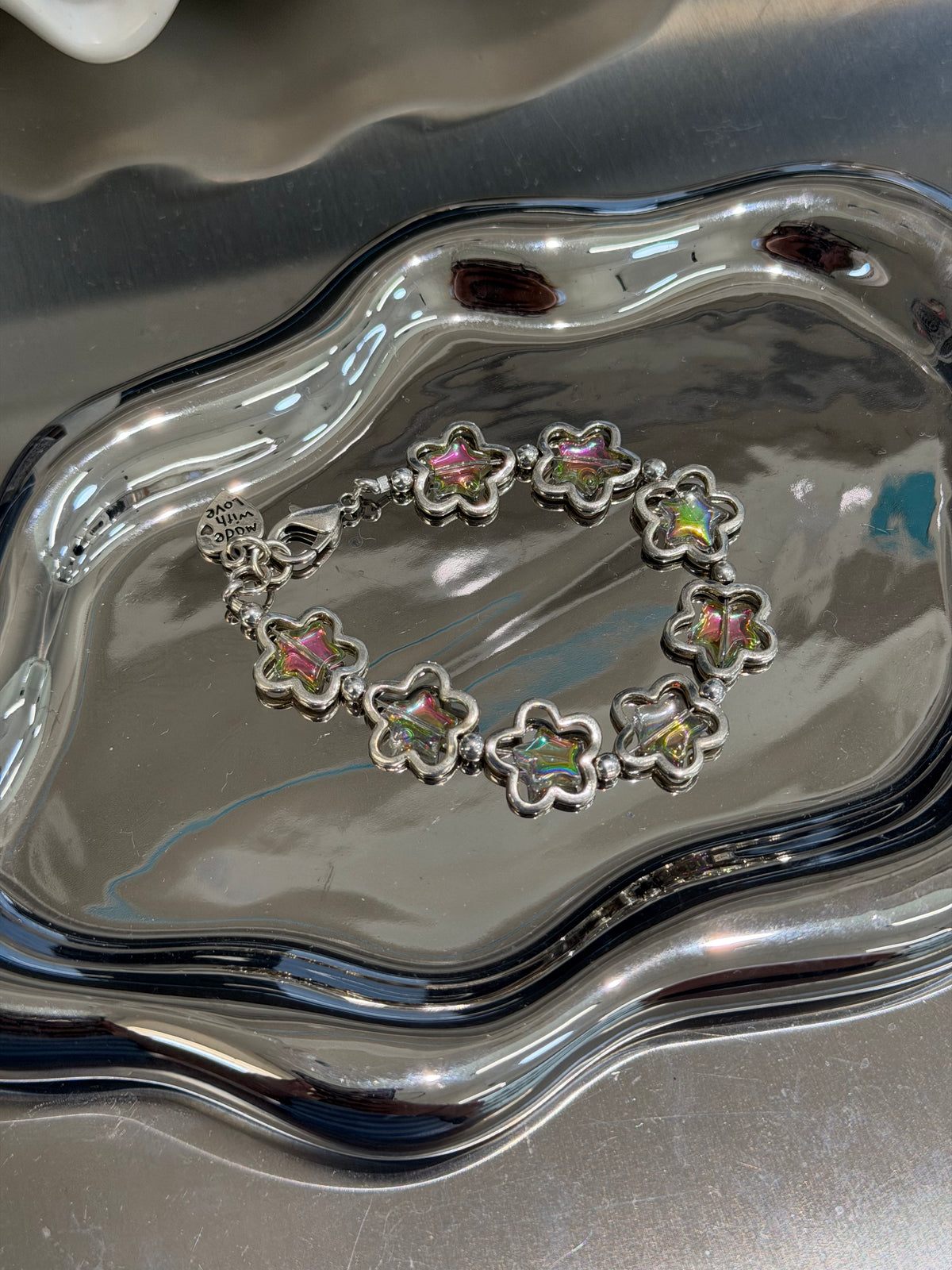 Otro Accesorio 西班牙手工飾物 - Flower & Star Layered Bracelet
