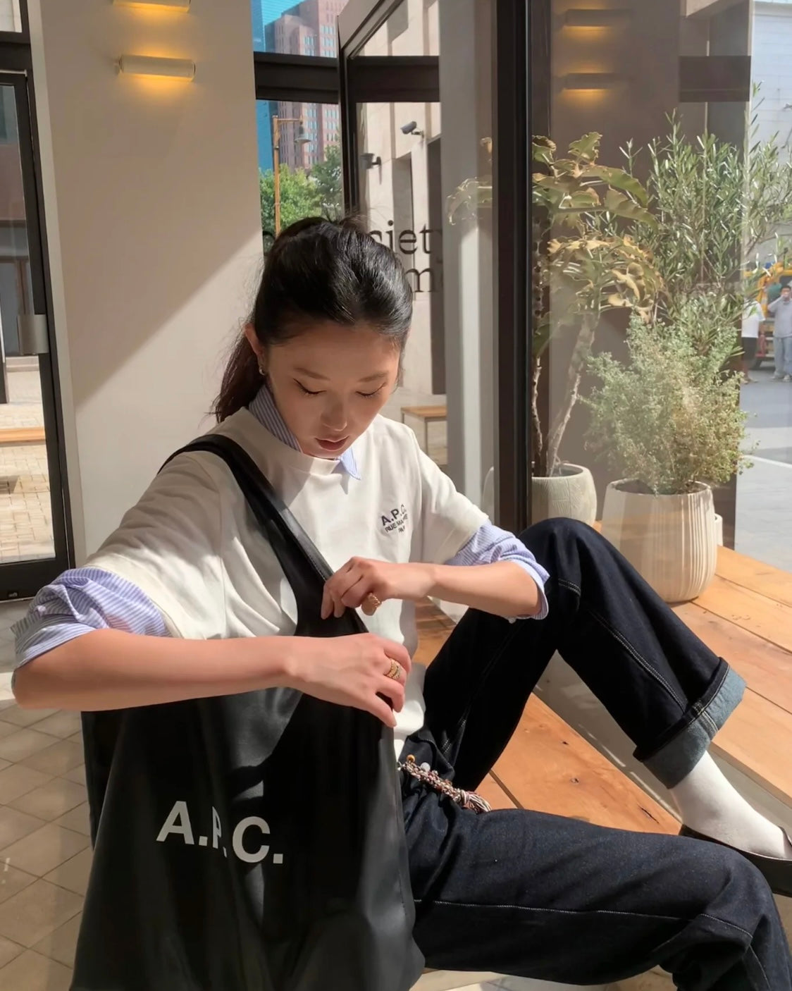A.P.C. Ninon Tote Bag [REGULAR] [本店銷量冠軍♡]