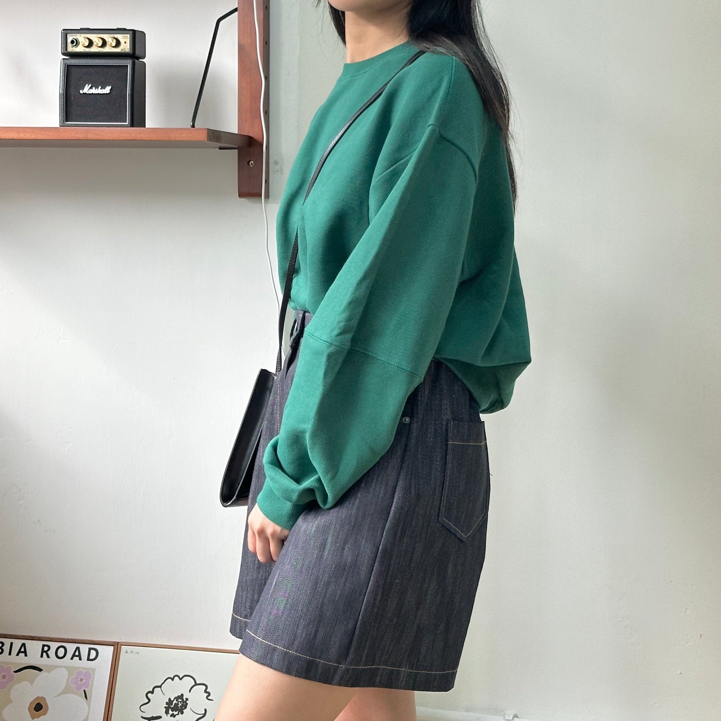 Basic Cropped Sweatshirt 4色入 微寬鬆 超抵!! 售完不補 [門市搬遷清貨限時優惠$69!]