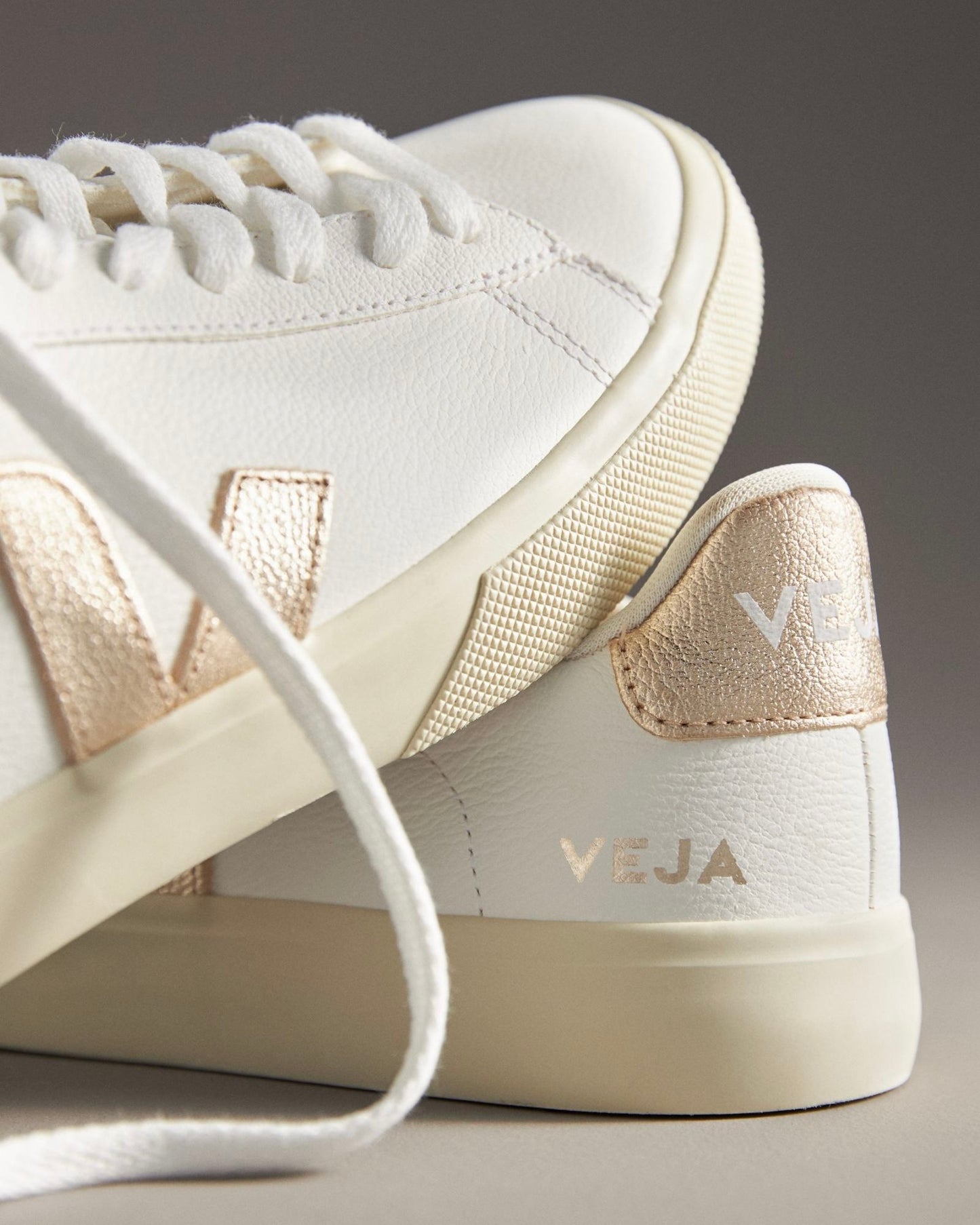 VEJA法國小白鞋 Campo 香檳金