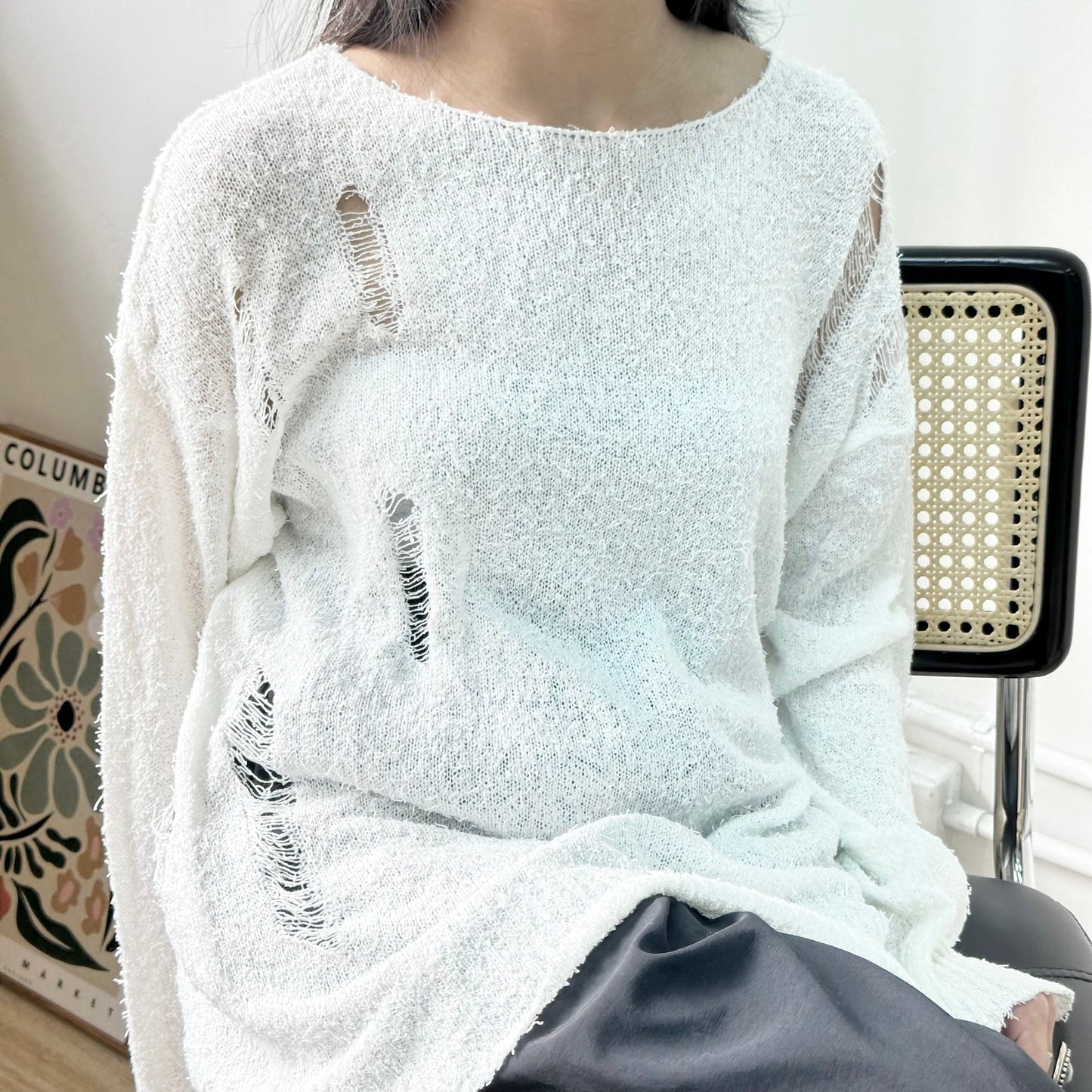 Irregular Knitted Long Top [門市搬遷清貨限時優惠$149!]
