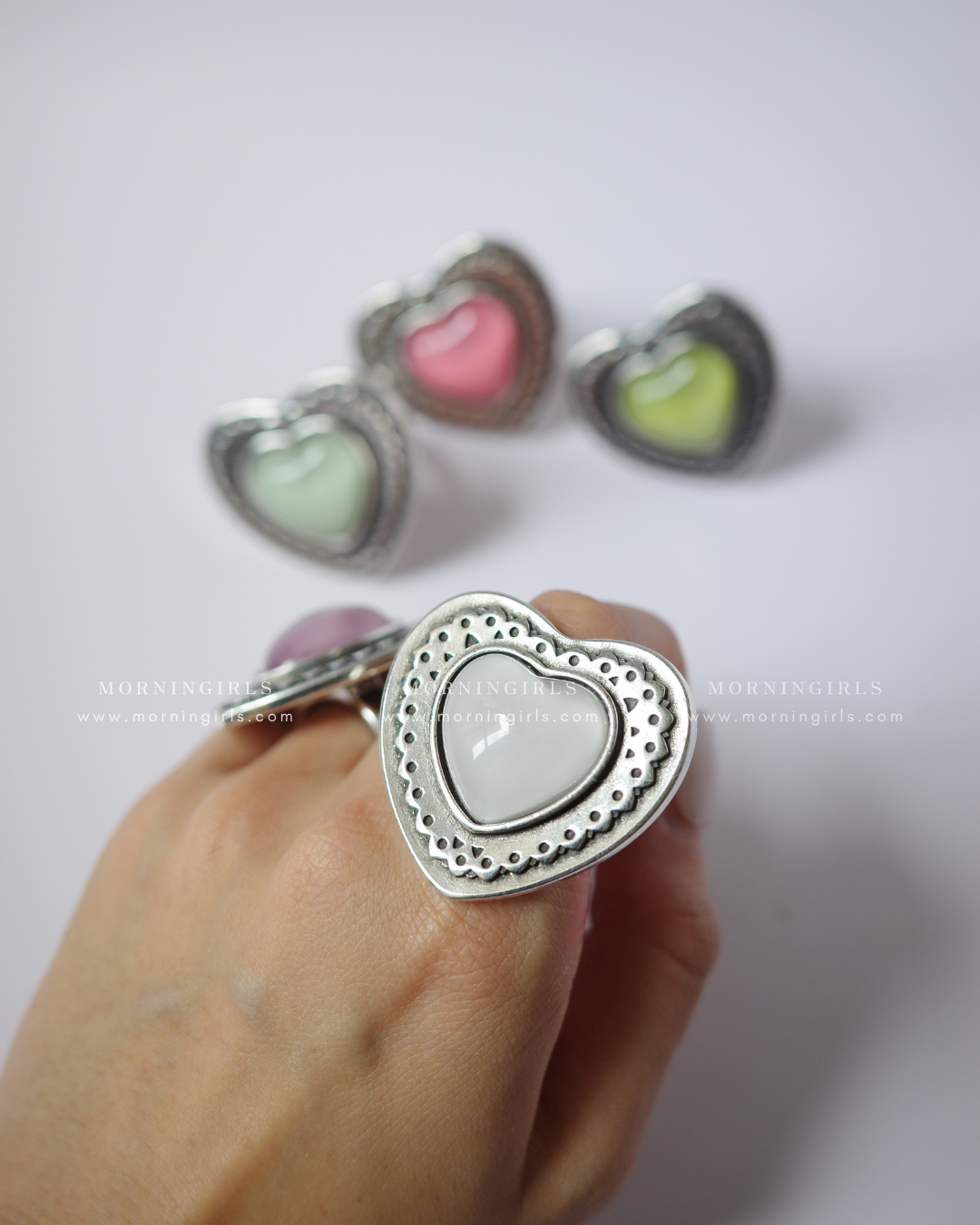 Otro Accesorio 西班牙手工飾物 - Vintage Heart Ring [NEW ITEM!]
