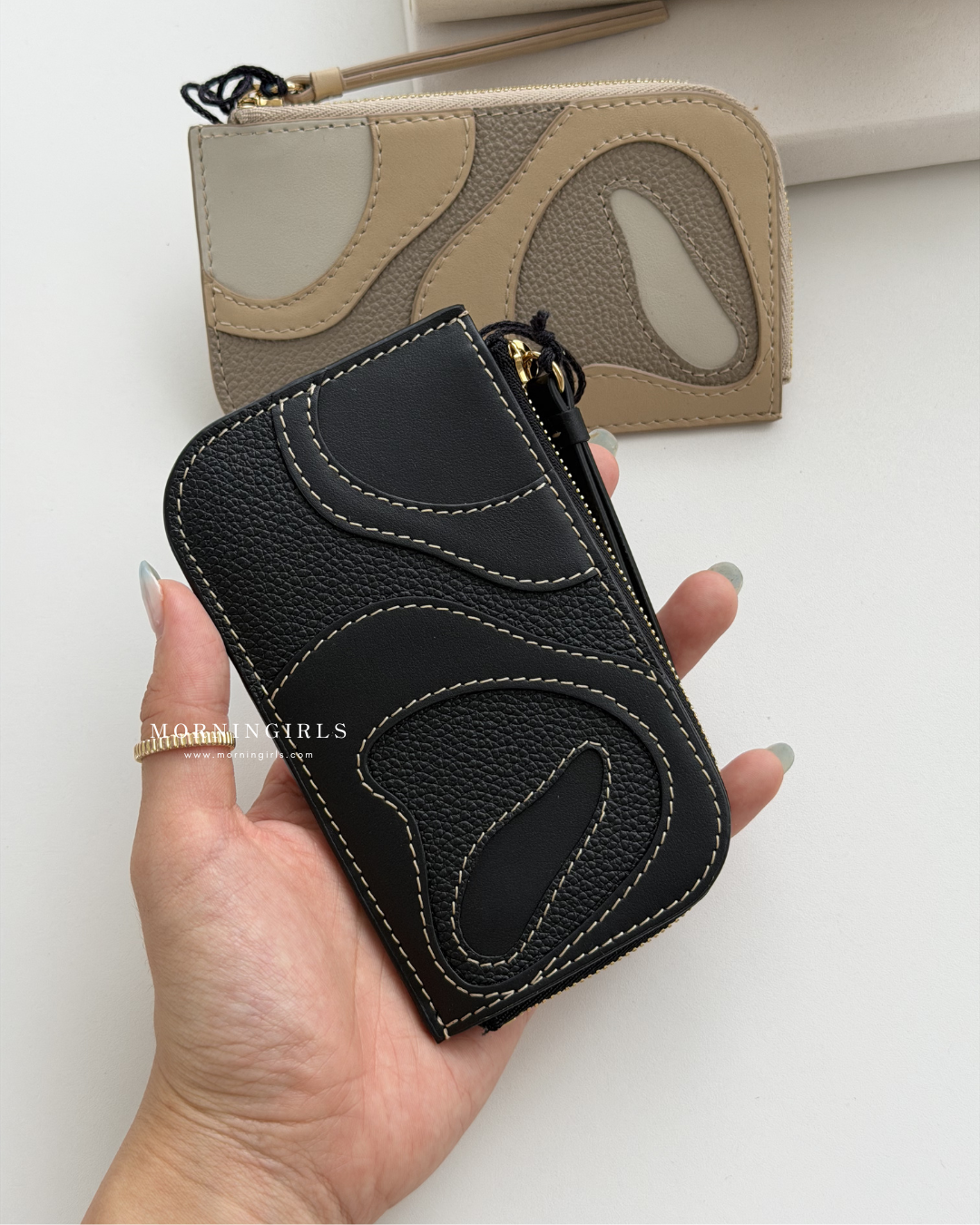 POLENE Atla Cardholder 牛皮卡套 [法式高級感!]