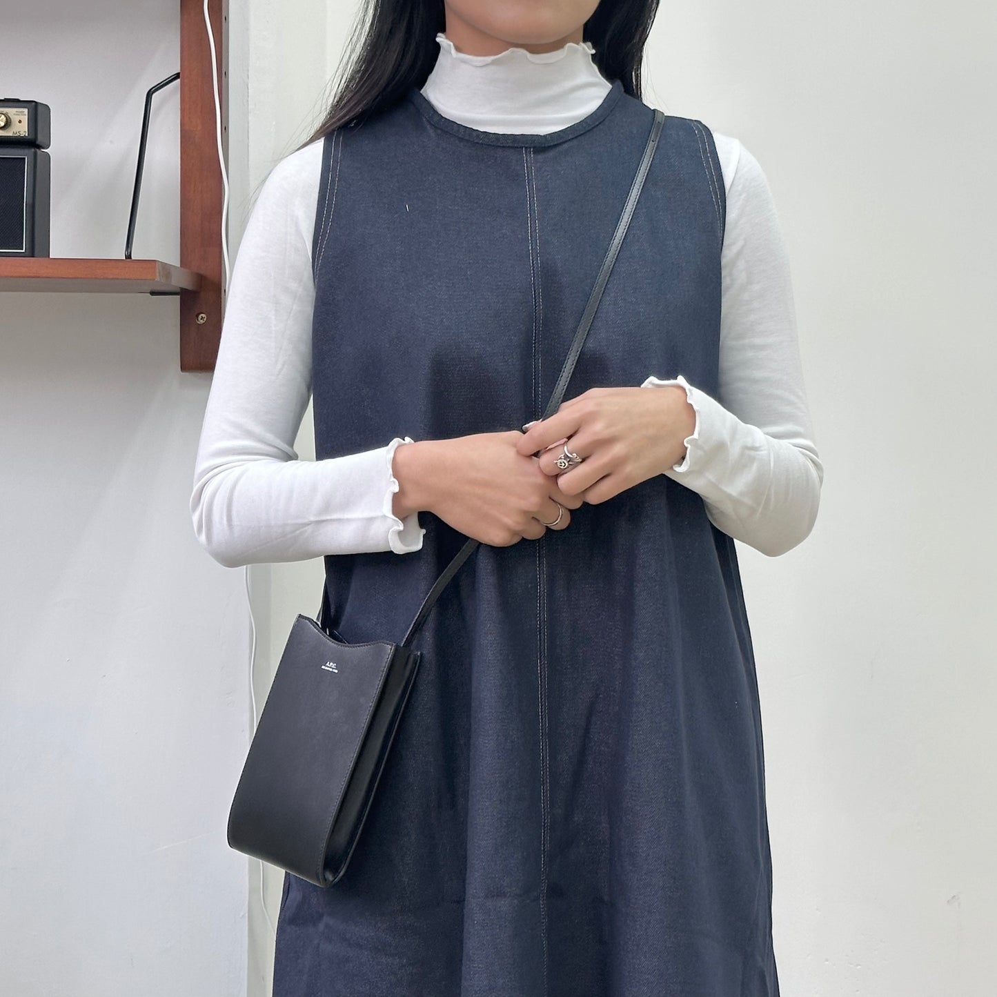 明線牛仔背心OPS 2色入 [門市搬遷清貨限時優惠$199!]