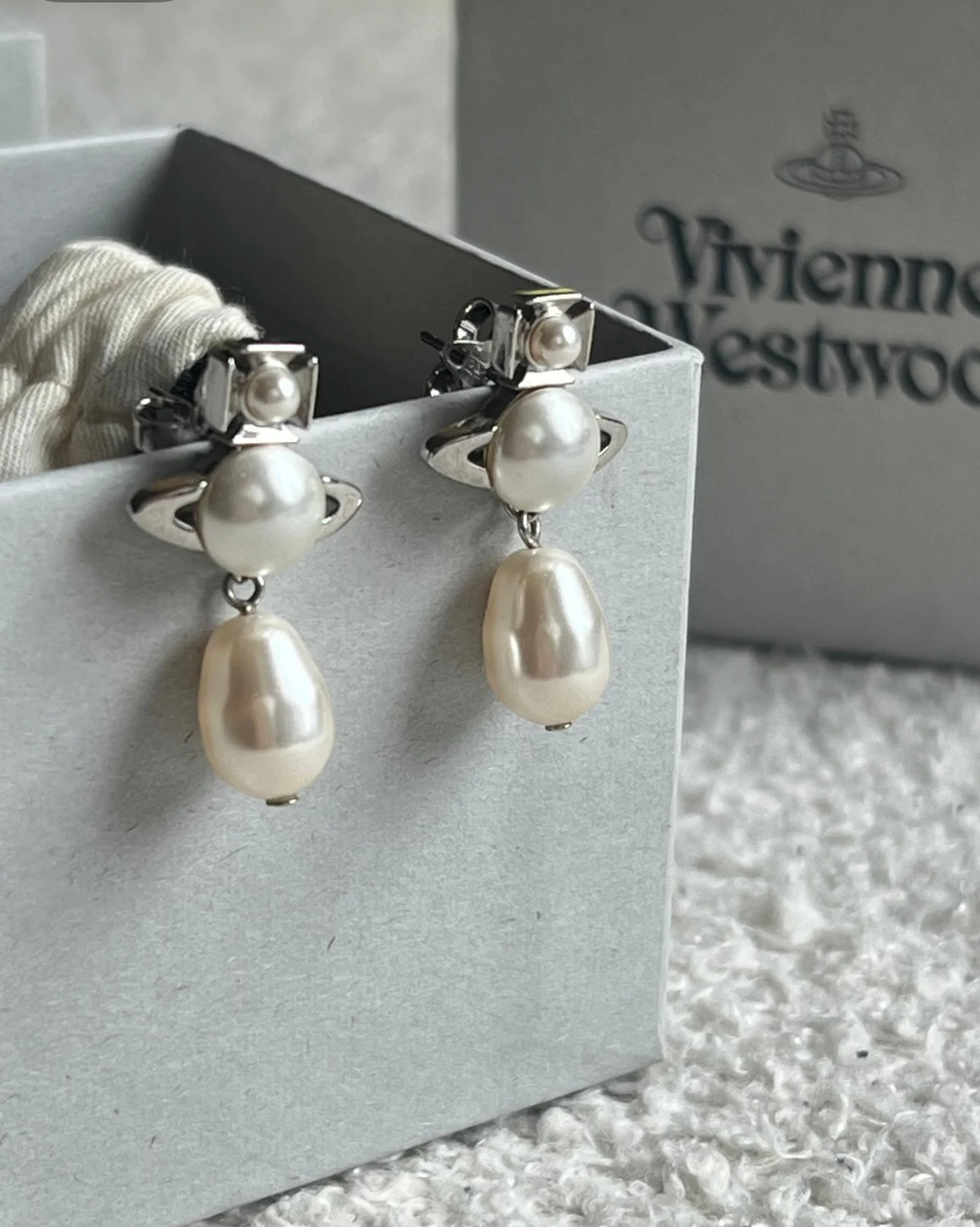 Vivienne Westwood Inass Earrings 可拆卸兩戴珍珠耳環!  [最新上架! 限量現貨優惠中!]