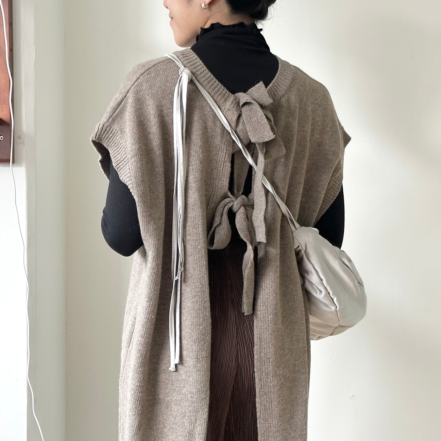 2-Ways Ribbon Knitted OPS [超日系!!] [門市搬遷清貨限時優惠$99!]