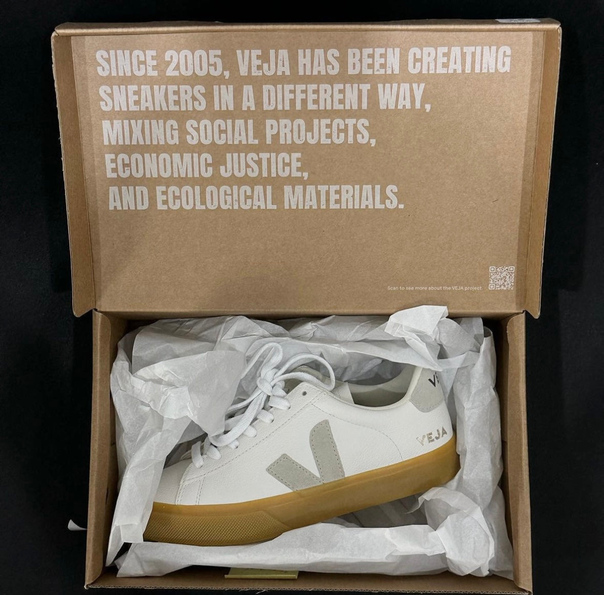 VEJA法國小白鞋 CAMPO生膠底