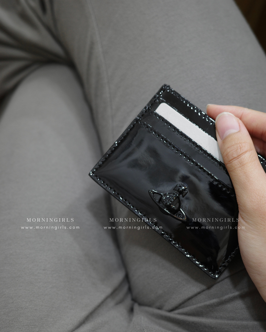 Vivienne Westwood Cardholder 漆皮黑 [NEW ITEM!]