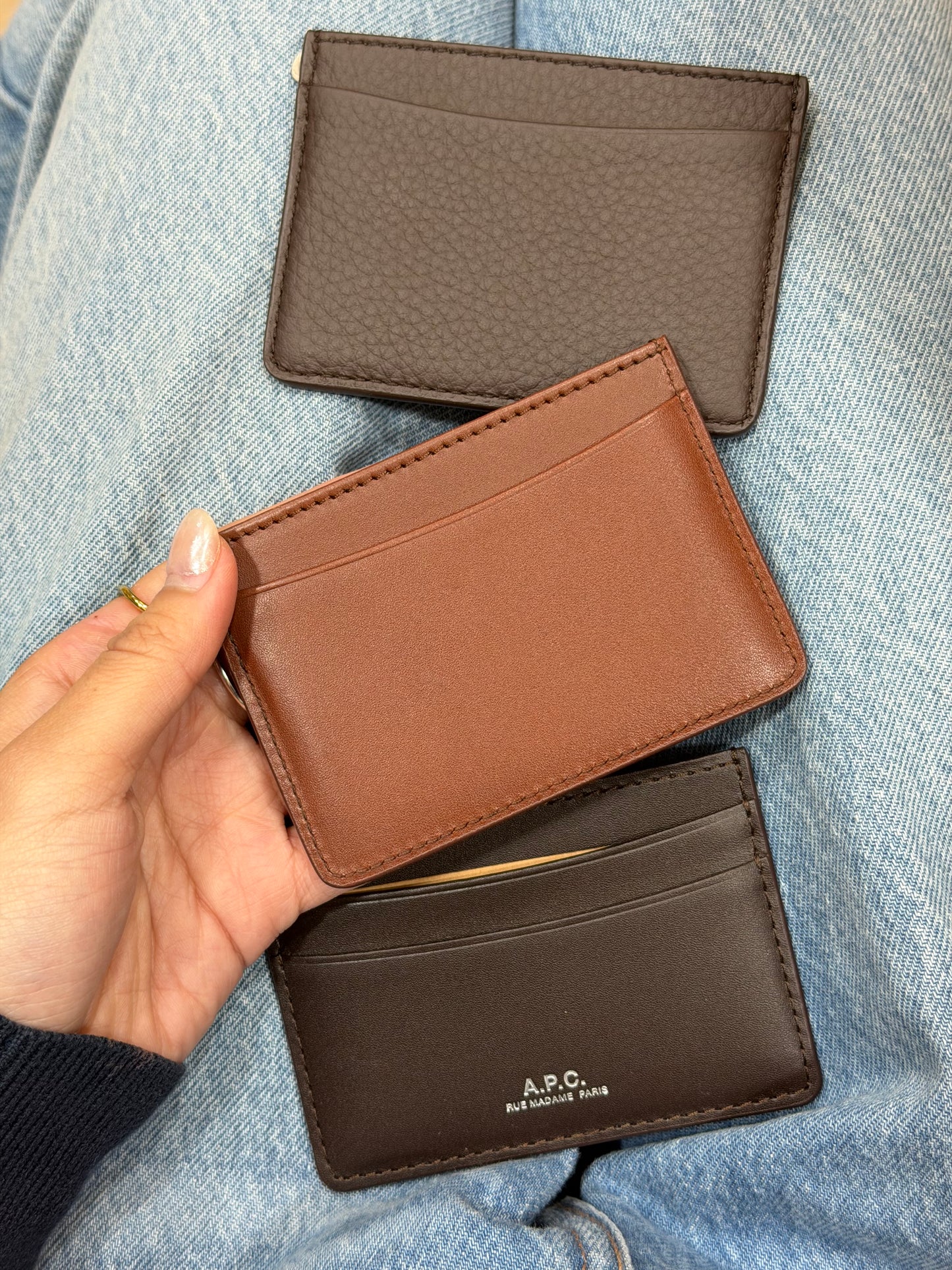 A.P.C. Andre Cardholder [最新秋冬限定色上架!]