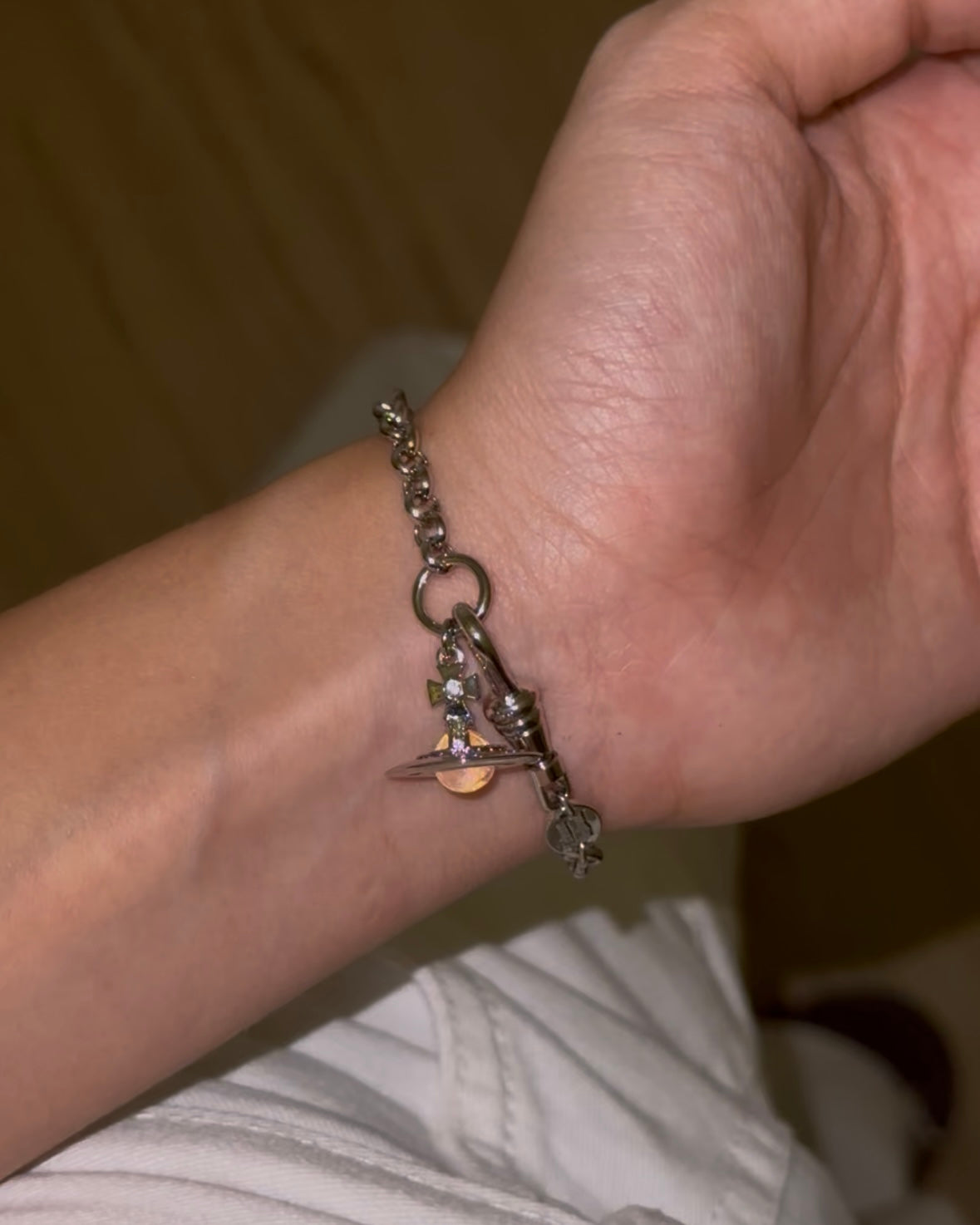 Vivienne Westwood Orb Pendant Crystal Bracelet 星球手鏈 [限定幻彩上架!]￼￼