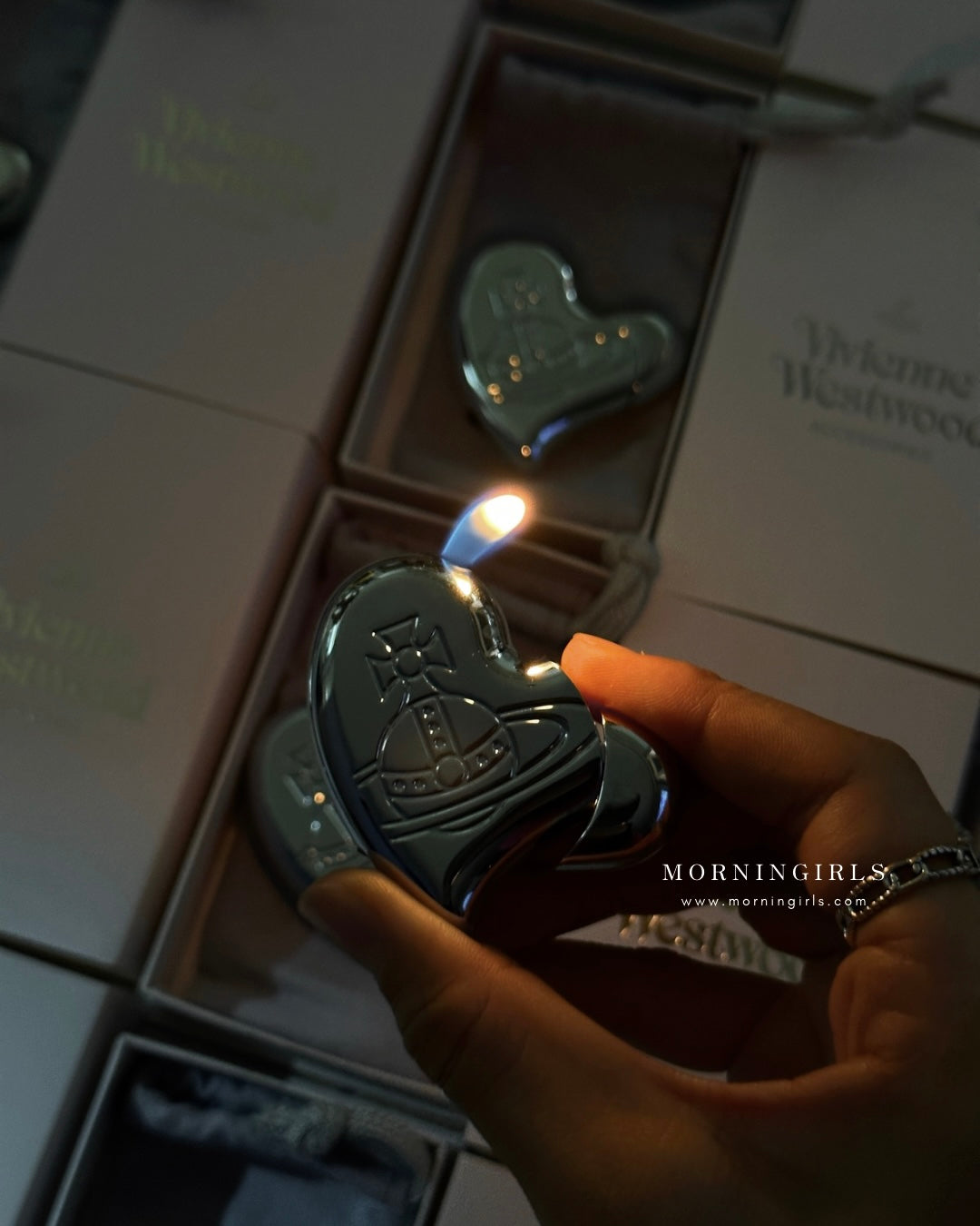 Vivienne Westwood 金屬鏡面心形打火機 [日本限定 已再度加價 最後一批加價前現貨完售即止!]