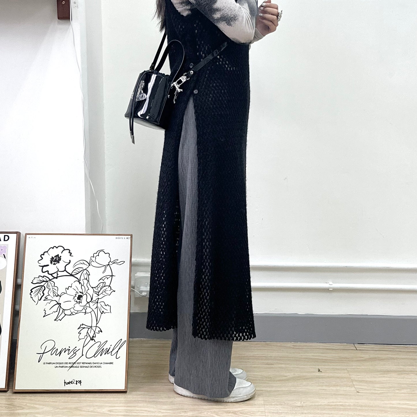 Side Buttons Knitted OPS [MUST HAVE外搭!!] [門市搬遷清貨限時優惠$199!]