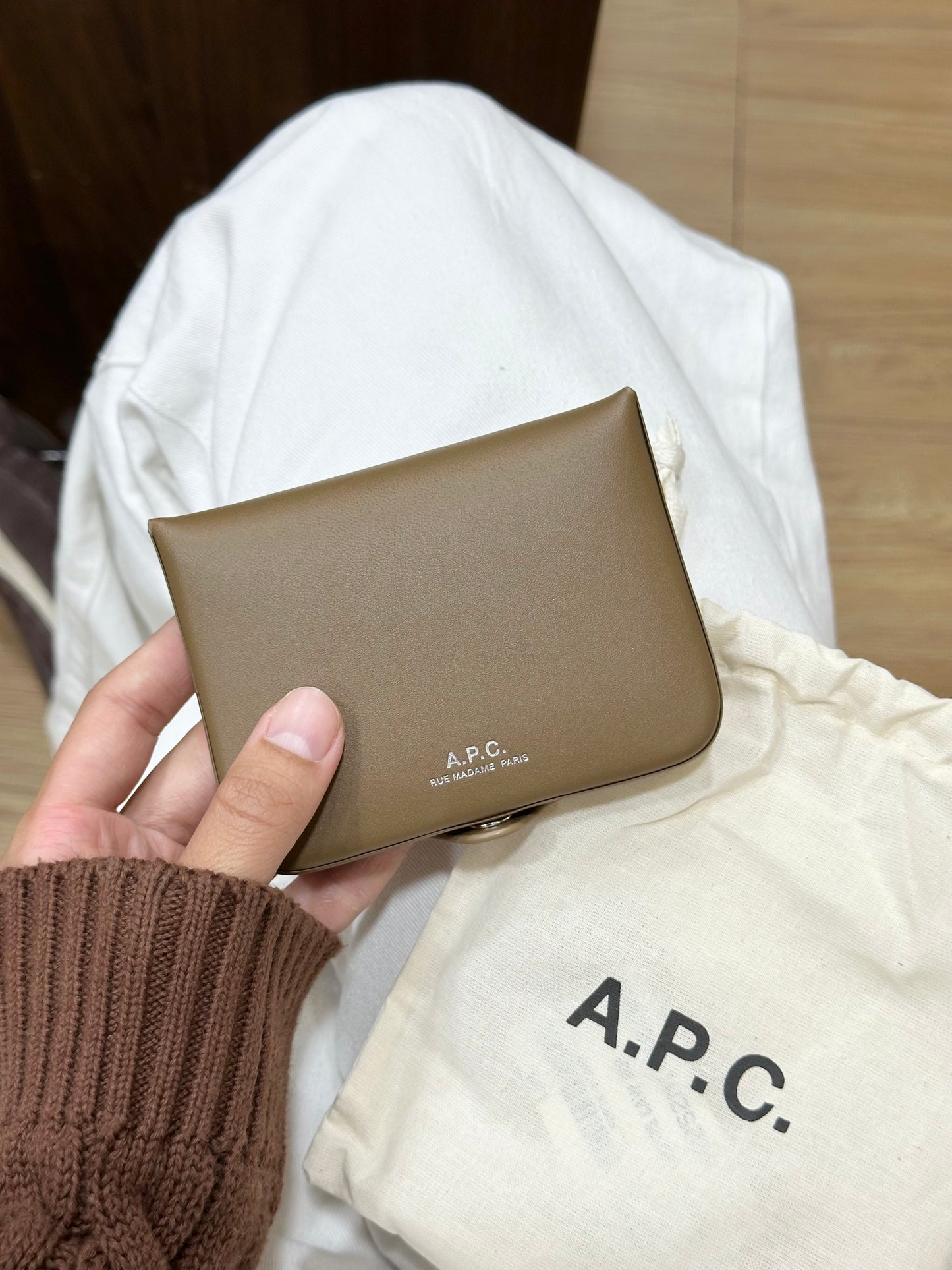 A.P.C. Josh Wallet 盒子銀包  [最新秋冬色上架! 銷量第一♡]
