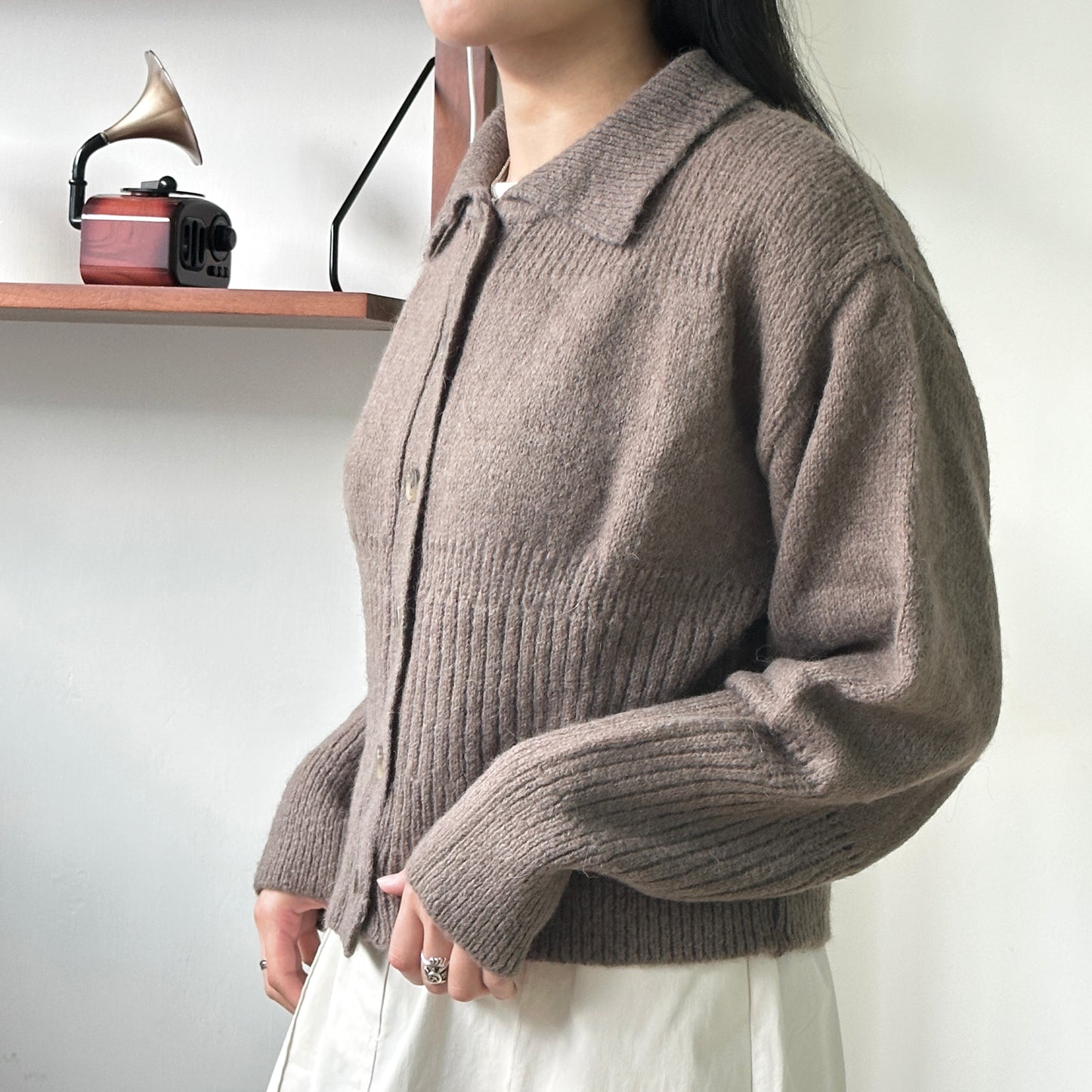 可愛小企領寬鬆毛衣 [性價比高!!] [門市搬遷清貨限時優惠$69!]