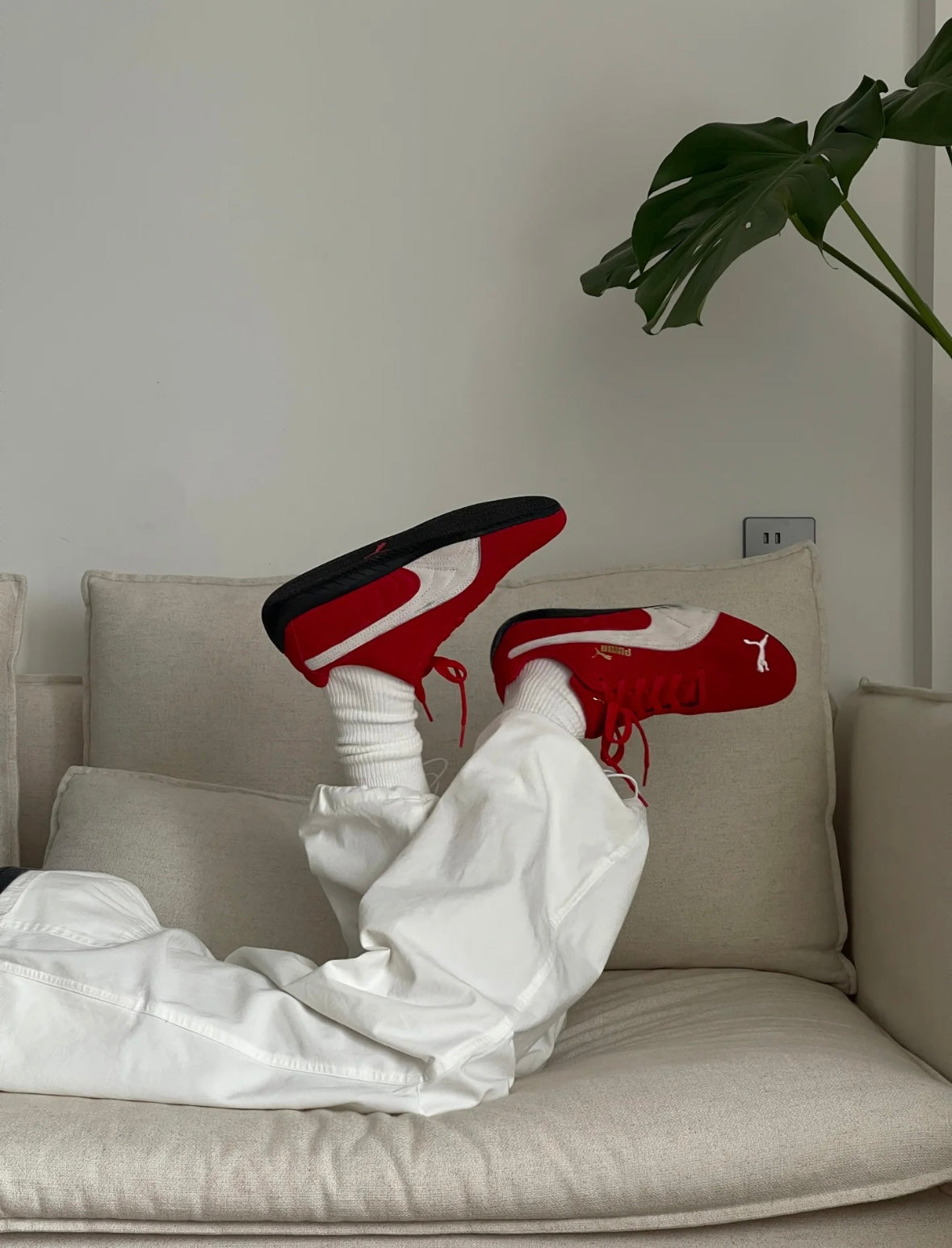 PUMA Speedcat OG 紅白 [Rose同款熱賣!]