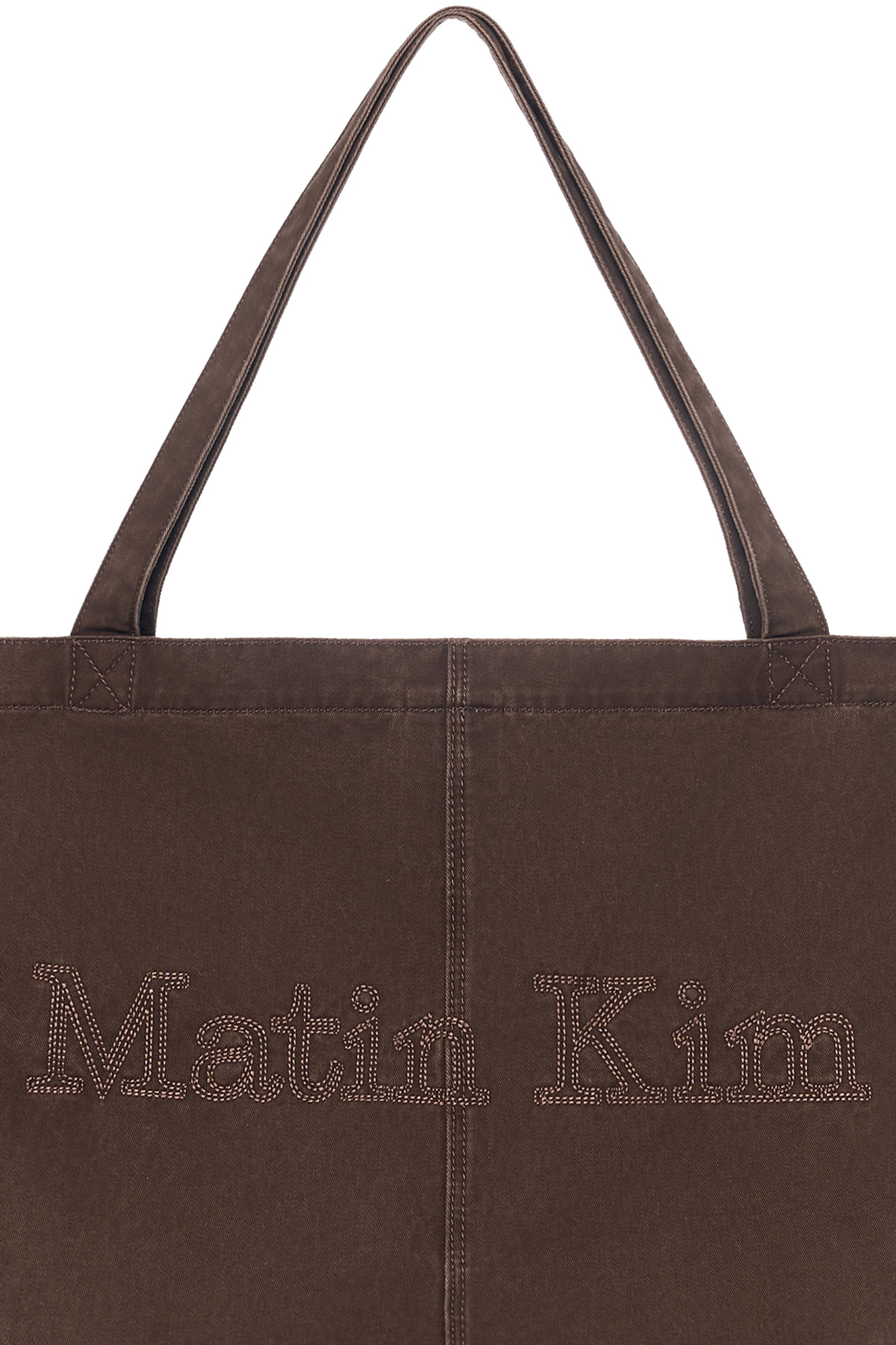 韓國選物🇰🇷 Matin Kim Vintage Washed Cotton Shoulder Bag 復古水洗棉質大袋［Twice Momo同款 復古隨性，超大容量款！]