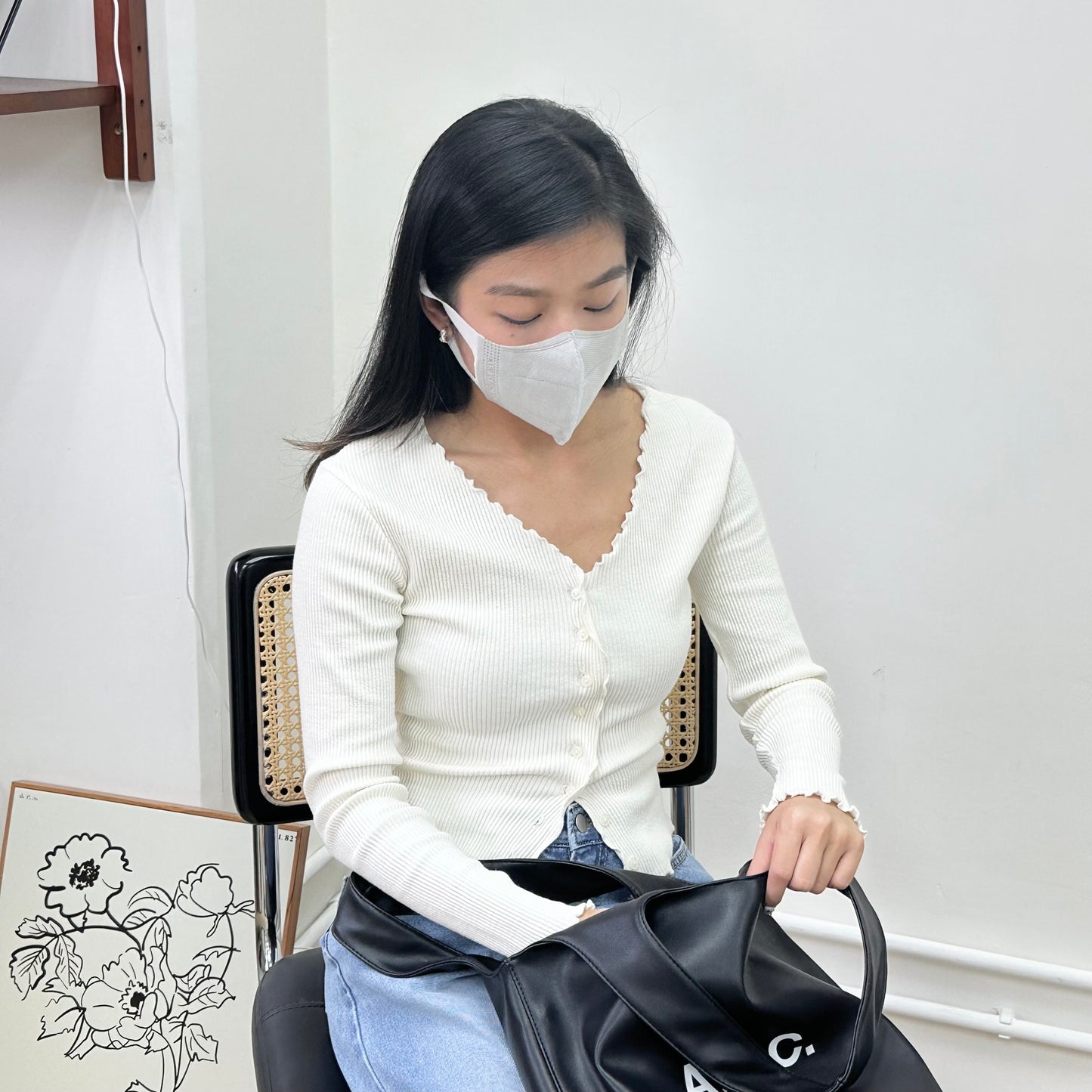 Ruffle Fitted Top [門市搬遷清貨限時優惠$129!]