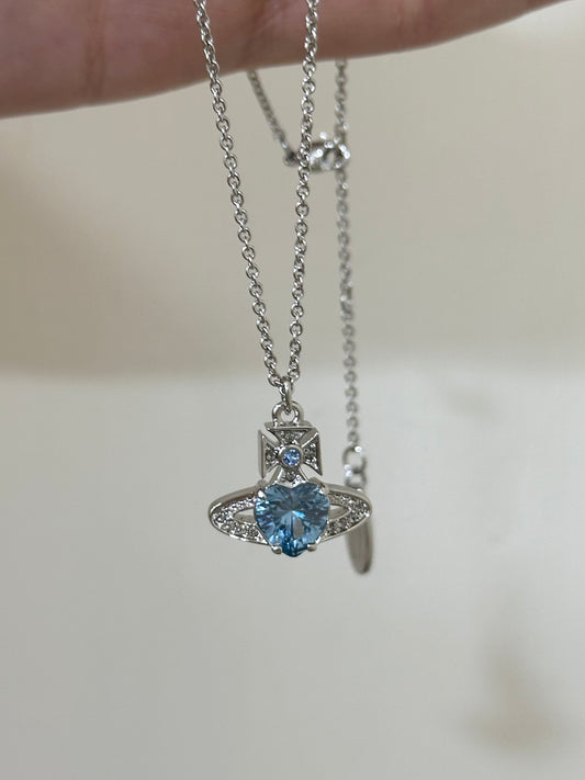 Vivienne Westwood Ariella 閃鑽愛心最新天空藍［超限量現貨發售中!］