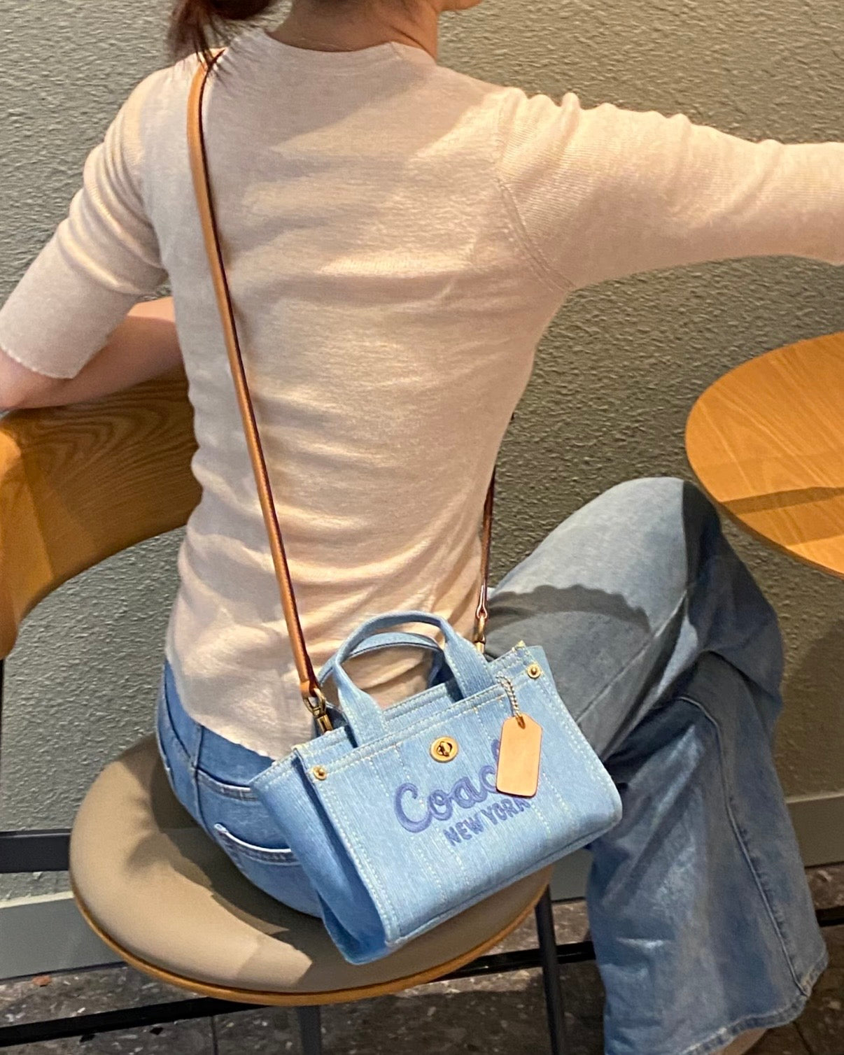 Coach Cargo 可愛牛仔Tote Bag［大容量夏日鬆弛感］