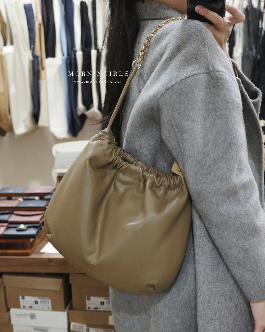 A.P.C. Ninon Chaine Bag [限定TAUPE已停產最後現貨]