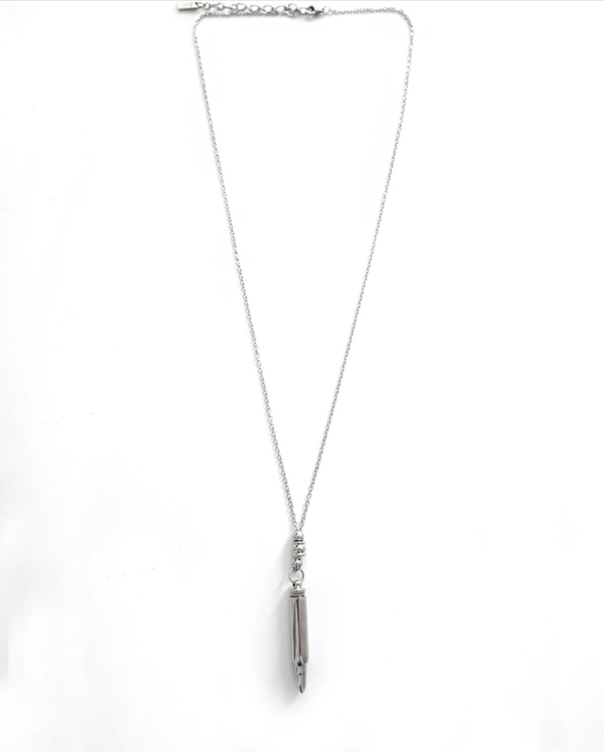韓國選物🇰🇷Dazzling Club Metallic Bullet Necklace 金屬子彈頸鏈