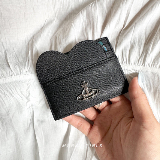 Vivienne Westwood Heart Cardhoder［黑色十字紋RESTOCK! 現貨優惠中!］
