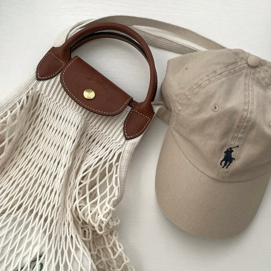 LONGCHAMP Le Pliage Filet [SMALL] 漁網編織袋  [白/黑/啡限時優惠$899]