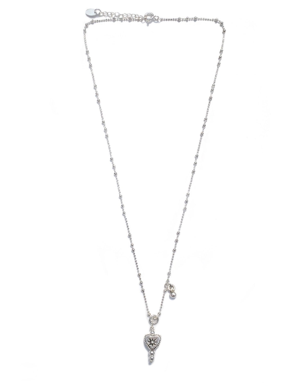 韓國選物🇰🇷Dazzling Club 925 Silver Heart Perfume Necklace 純銀心型香水頸鏈