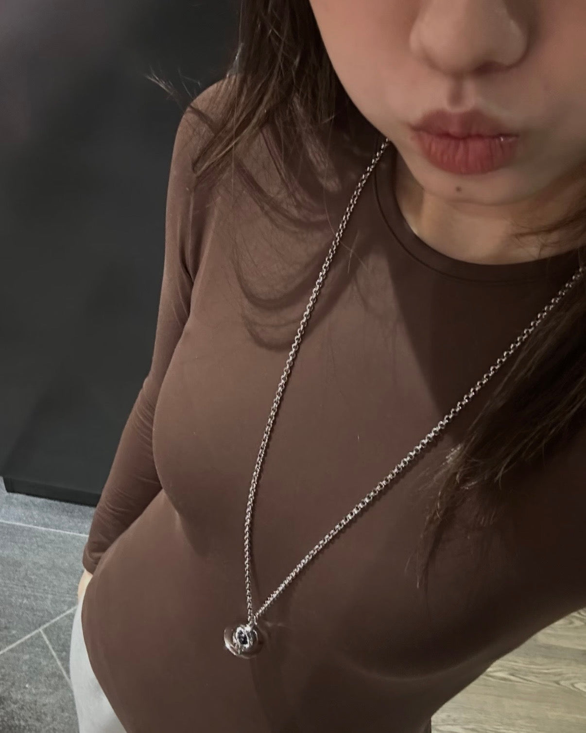 Vivienne Westwood ORB Pendant Crystal Necklace 牛仔藍 [中性款長鏈!]