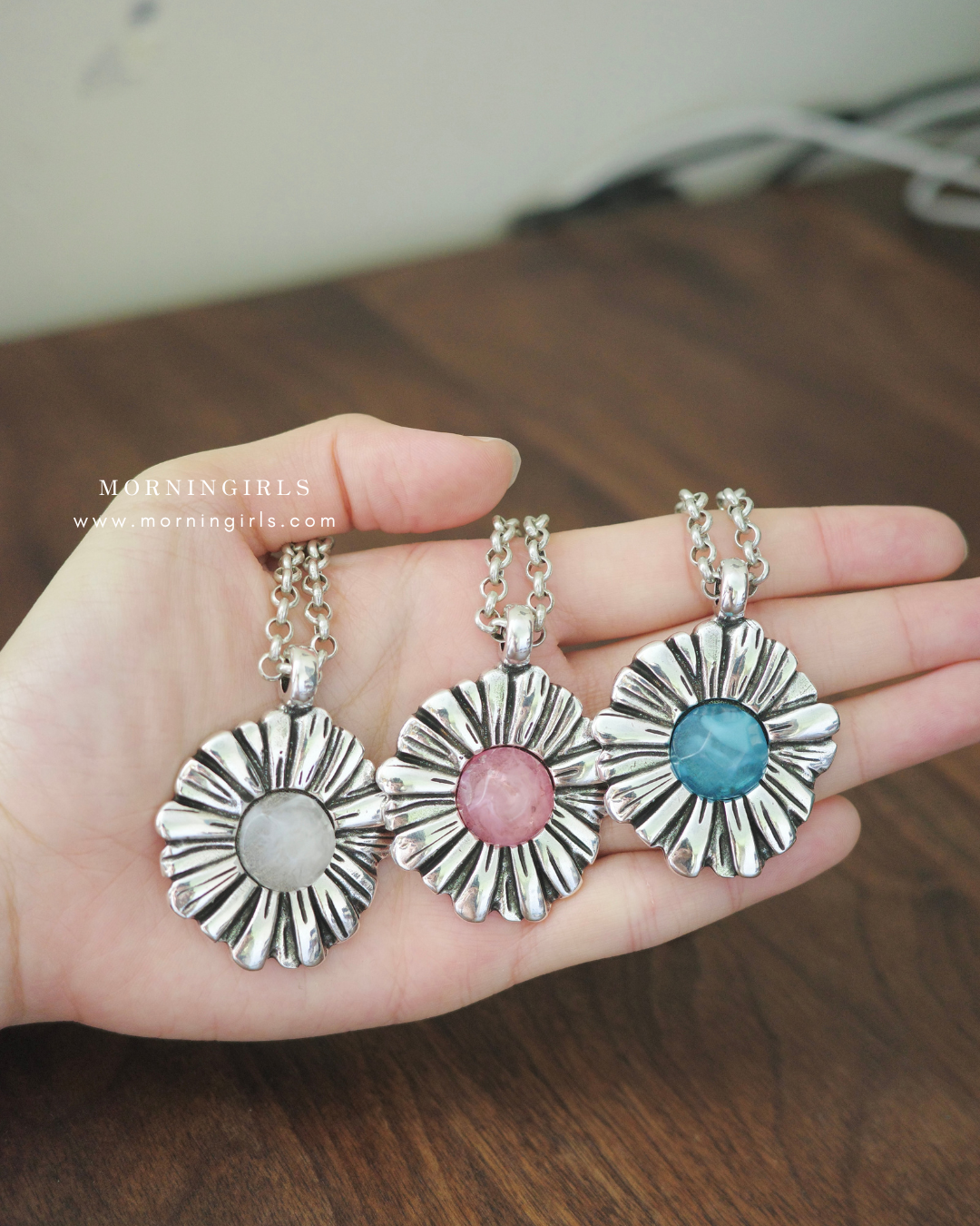 Otro Accesorio 西班牙手工飾物 - Flower Necklace 經典花花頸鏈 [NEW ITEM!]