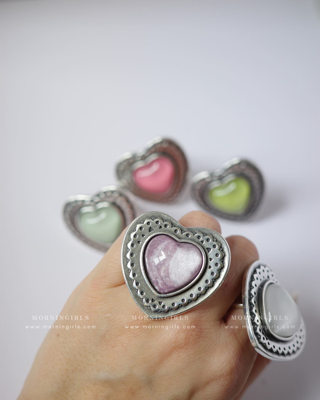 Otro Accesorio 西班牙手工飾物 - Vintage Heart Ring [NEW ITEM!]
