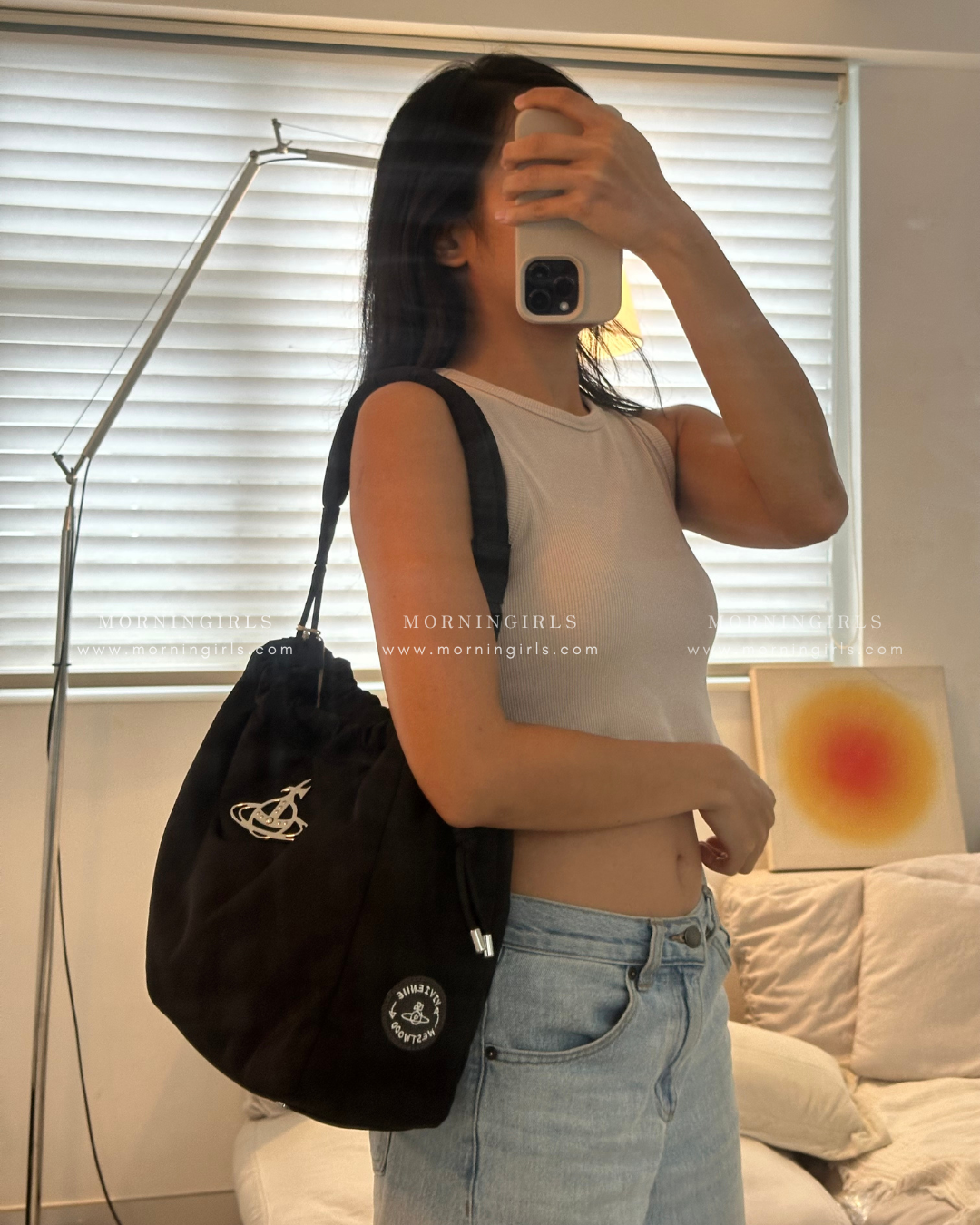 Vivienne Westwood Hilary Bucket Bag 專櫃限定索索尼龍 [SMALL超限量現貨優惠中 極難補貨! 大容量尼龍水桶袋!]