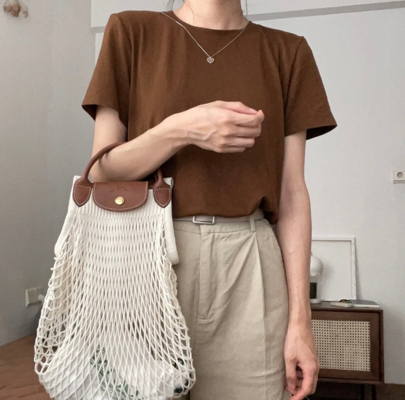 LONGCHAMP Le Pliage Filet [SMALL] 漁網編織袋  [白/黑/啡限時優惠$899]