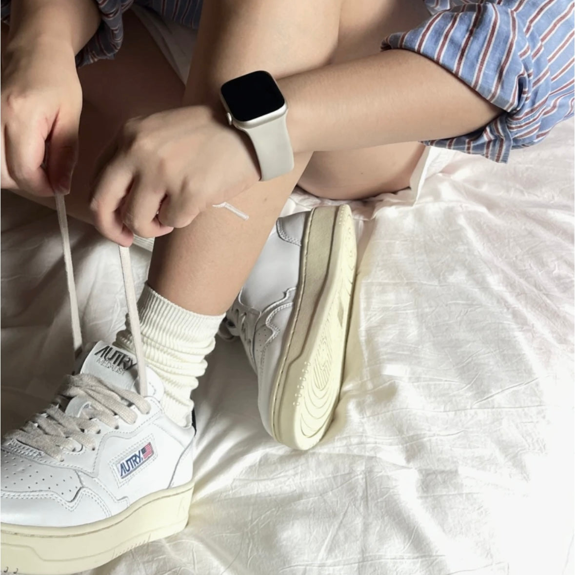 Autry Medalist Low Sneakers 美式復古小白鞋 全白