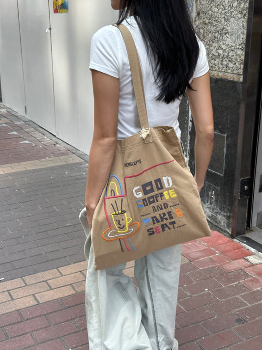 Hamblepie 泰國自家品牌 - Good Coffee Tote Bag
