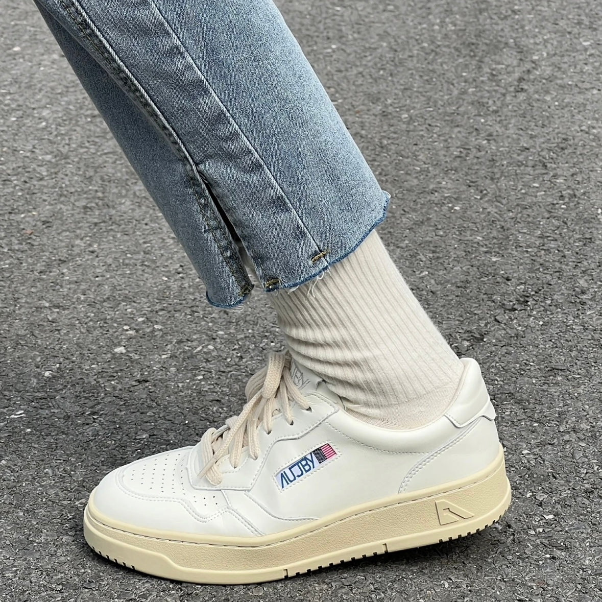 Autry Medalist Low Sneakers 美式復古小白鞋 全白