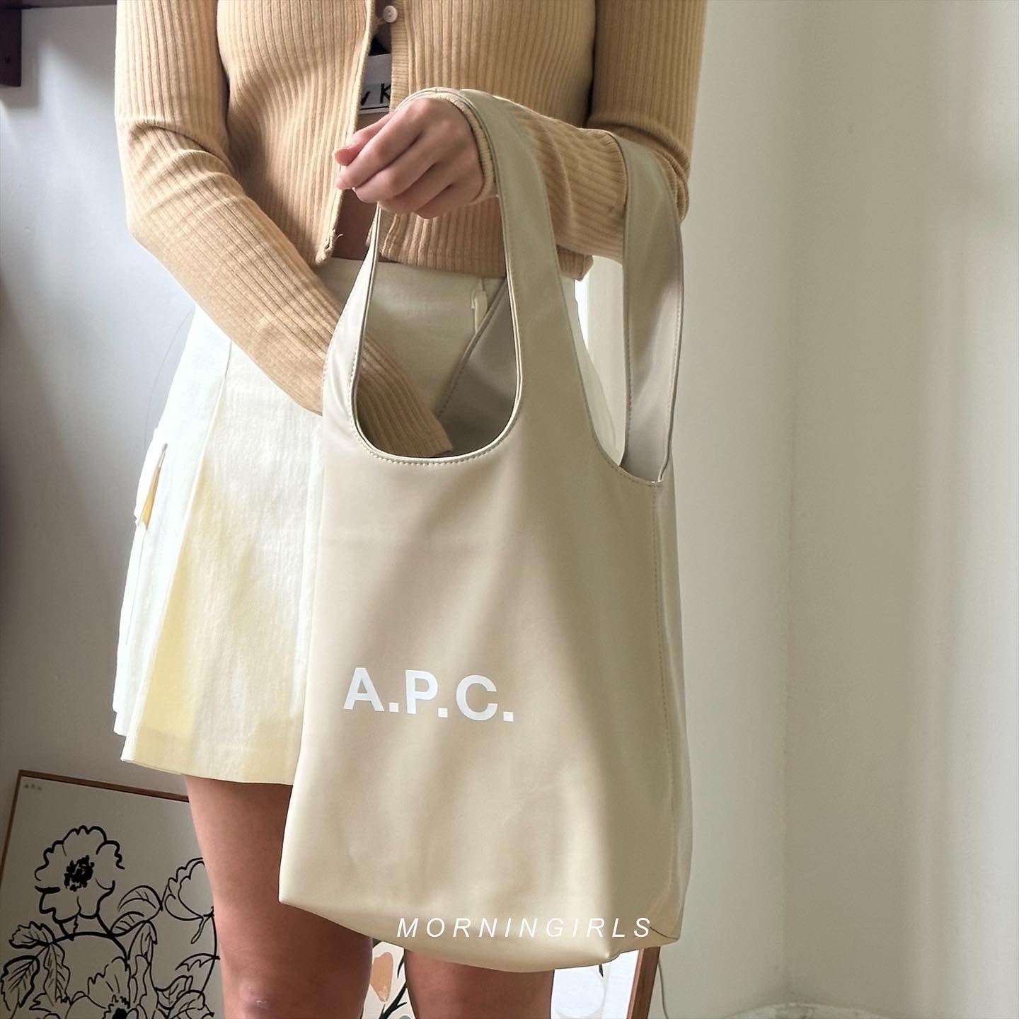 A.P.C. Ninon Tote Bag [SMALL] [可放A4尺寸!]