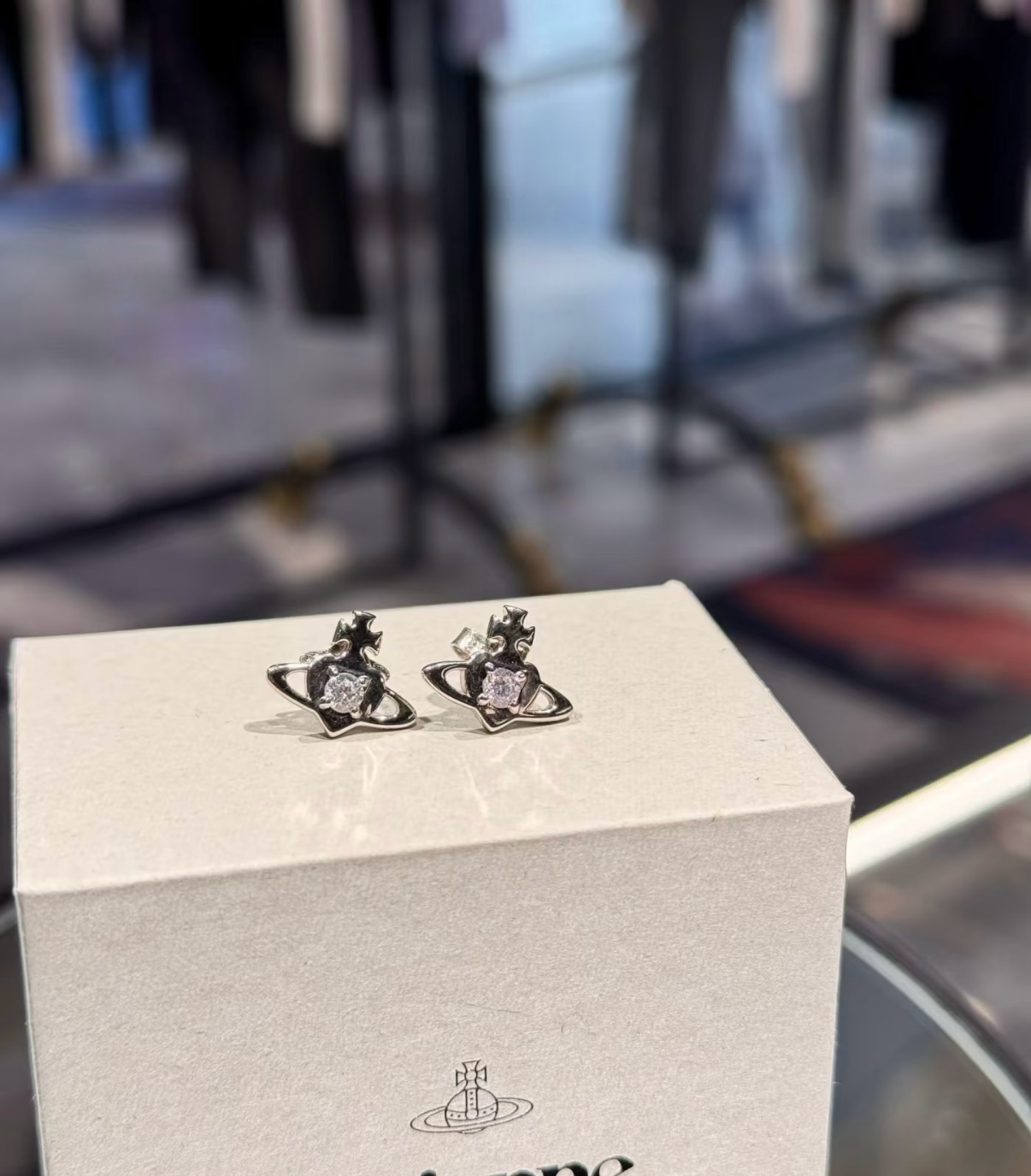 Vivienne Westwood Noella Earrings [罕有925純銀耳環]