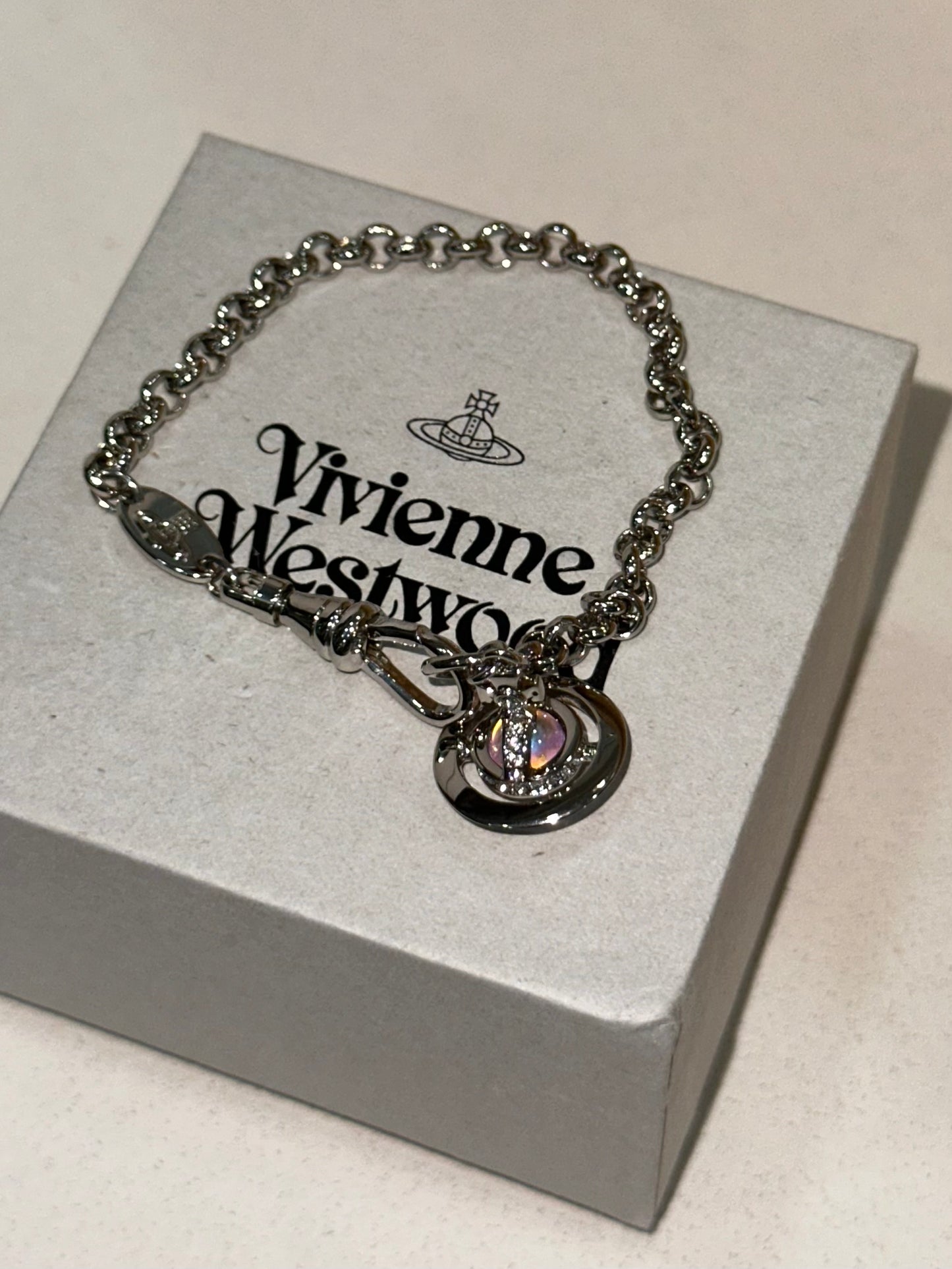 Vivienne Westwood Orb Pendant Crystal Bracelet 星球手鏈 [限定幻彩上架!]￼￼