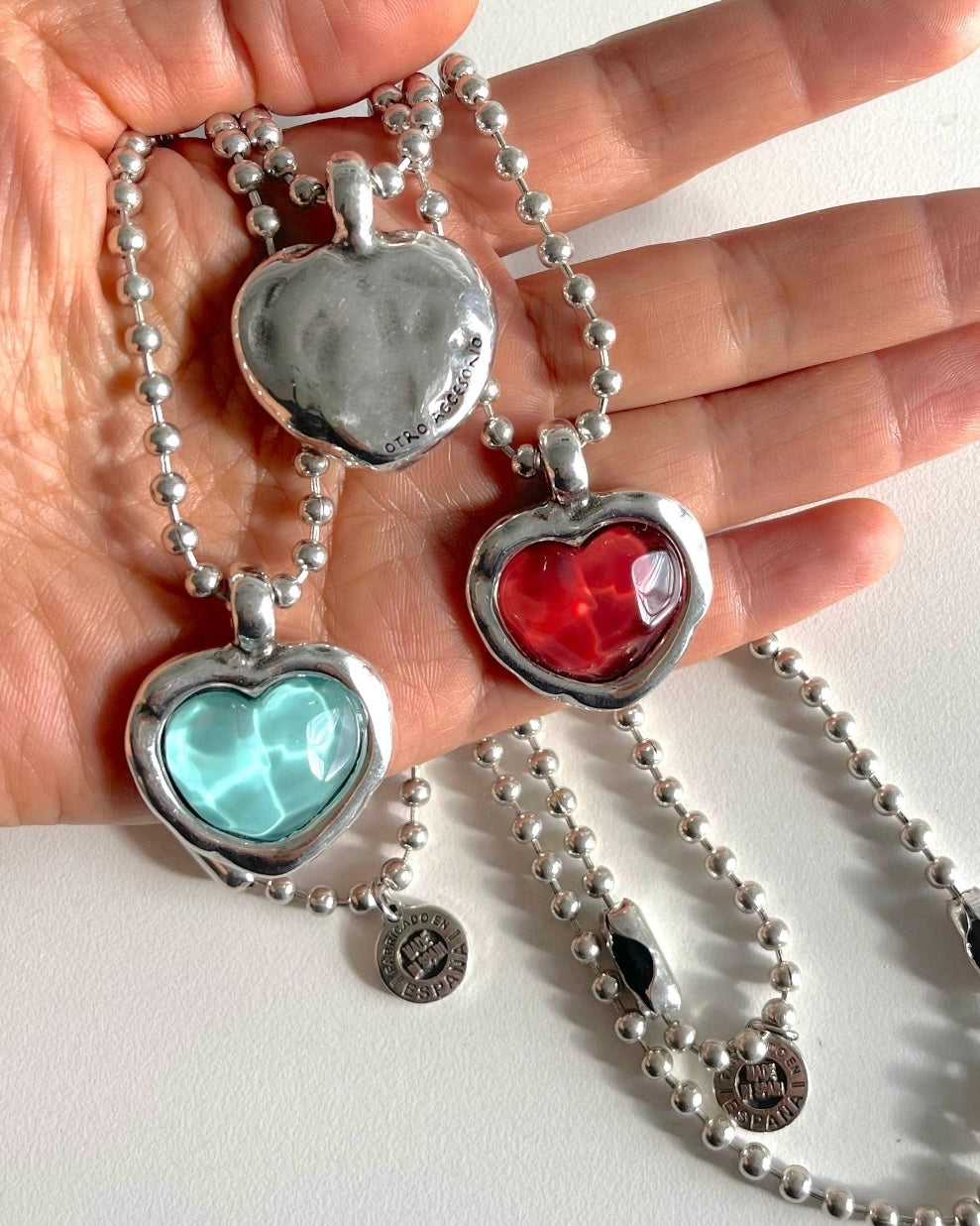 Otro Accesorio 西班牙手工飾物 - Galaxy Heart Necklace [NEW ITEM! 寶石頸鏈]