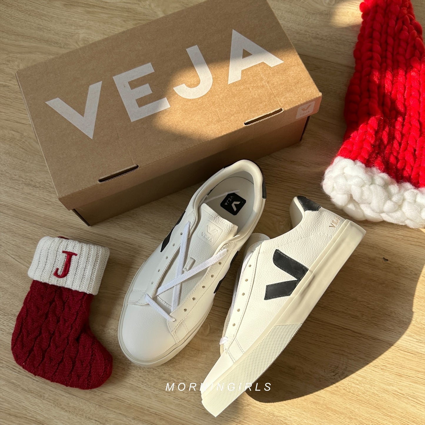 VEJA法國小白鞋 Campo 黑色