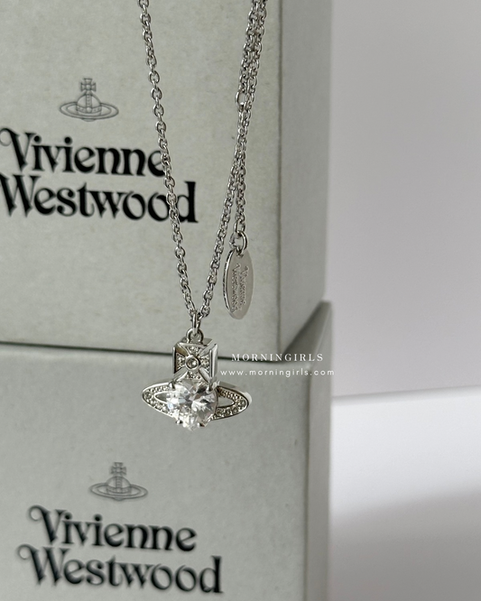 Vivienne Westwood Ariella Necklace 閃鑽愛心系列 [頸鏈耳環全套上架!］
