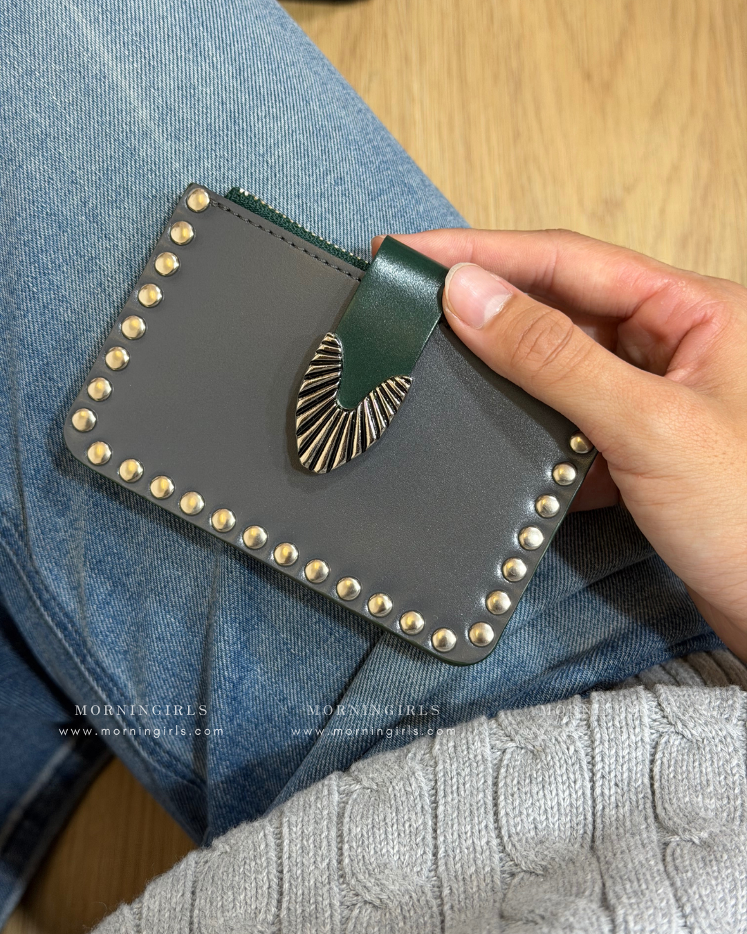Toga Too Leather Wallet Studs SMALL [新品優惠中聖誕全現貨發售中!]