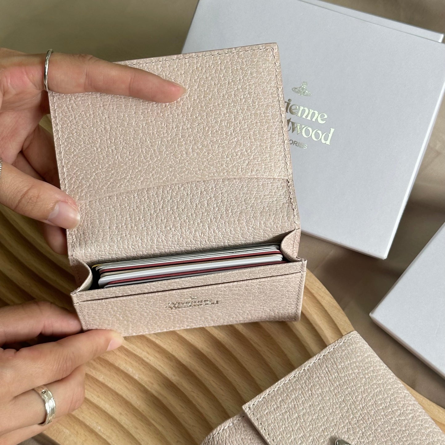 Vivienne Westwood 硬身荔枝皮 Business Cardholder [日本限定已停售絕版款]