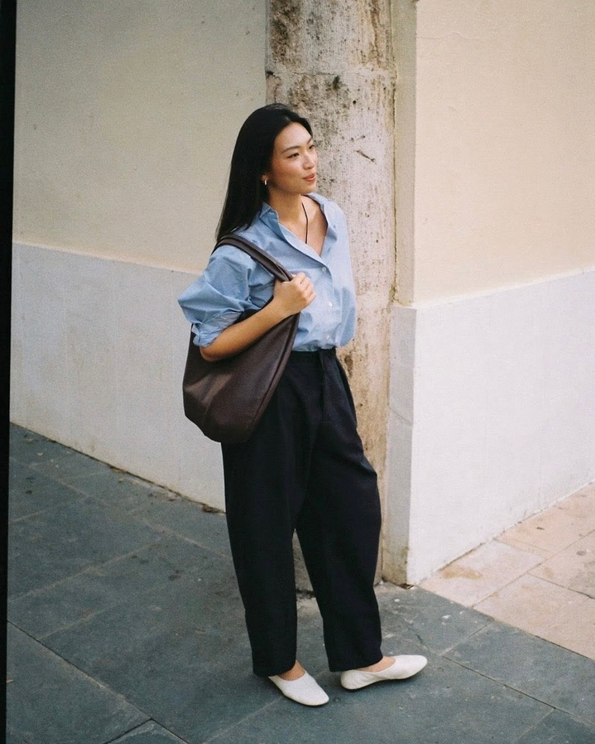 A.P.C. Le Neige Tote Bag 100%真牛皮［橄欖綠大折扣中! 極難補貨!］