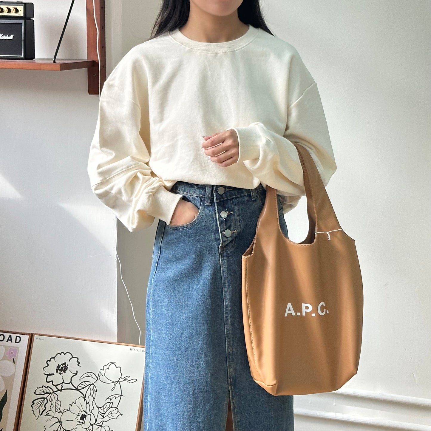 Basic Cropped Sweatshirt 4色入 微寬鬆 超抵!! 售完不補 [門市搬遷清貨限時優惠$69!]
