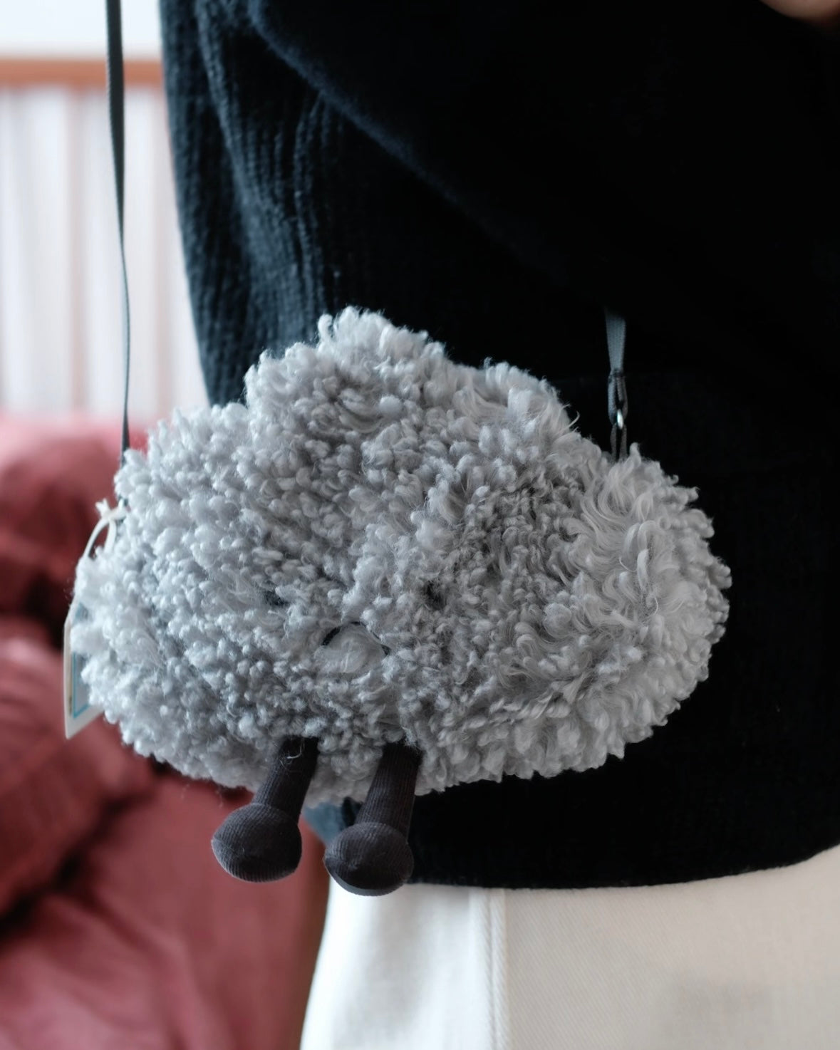 Jellycat 不開心小黑雲 Shoulder Bag [最後1個現貨 完售下架!]