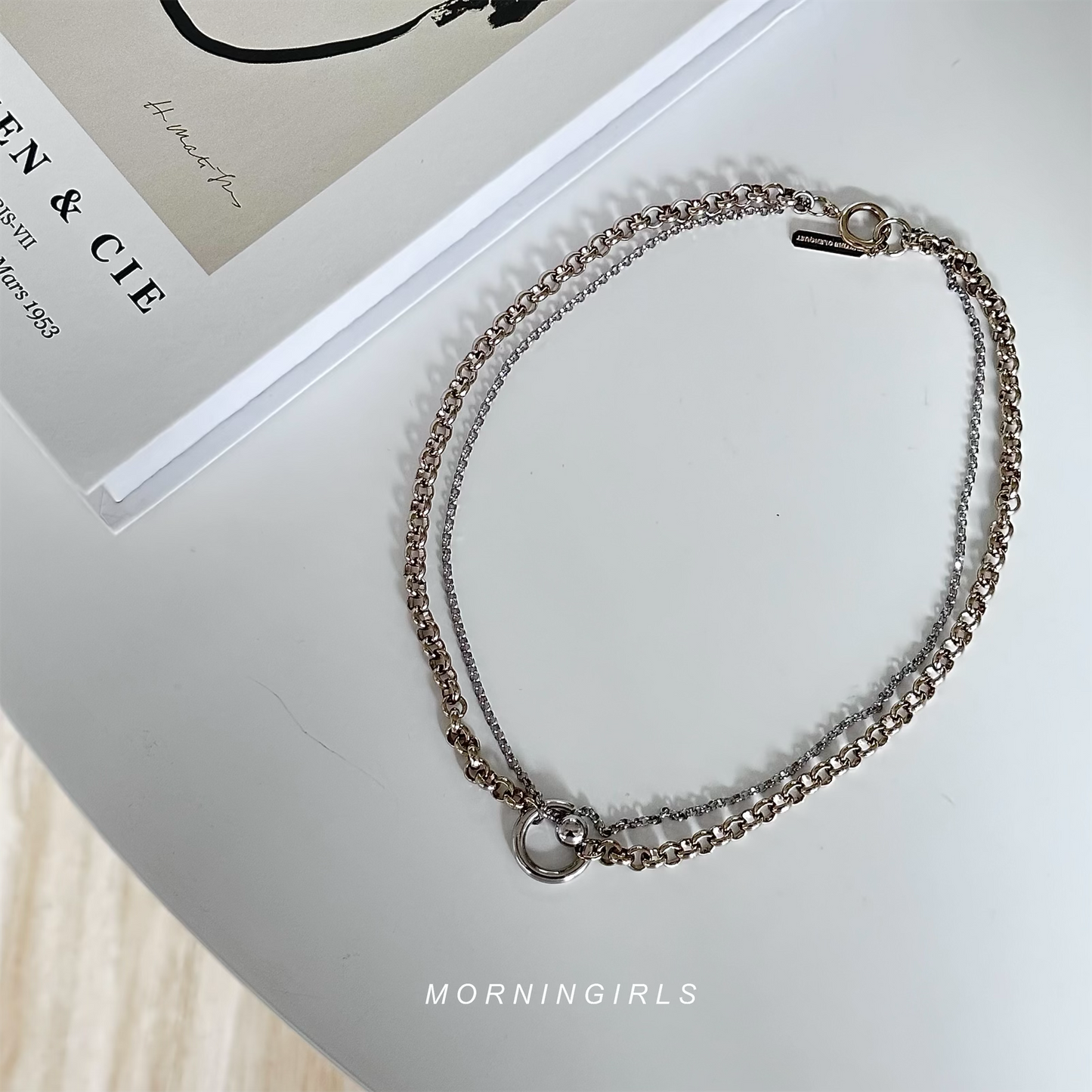 Justine Clenquet 法國飾物 - Gold Danny Necklace［限量現貨優惠!］