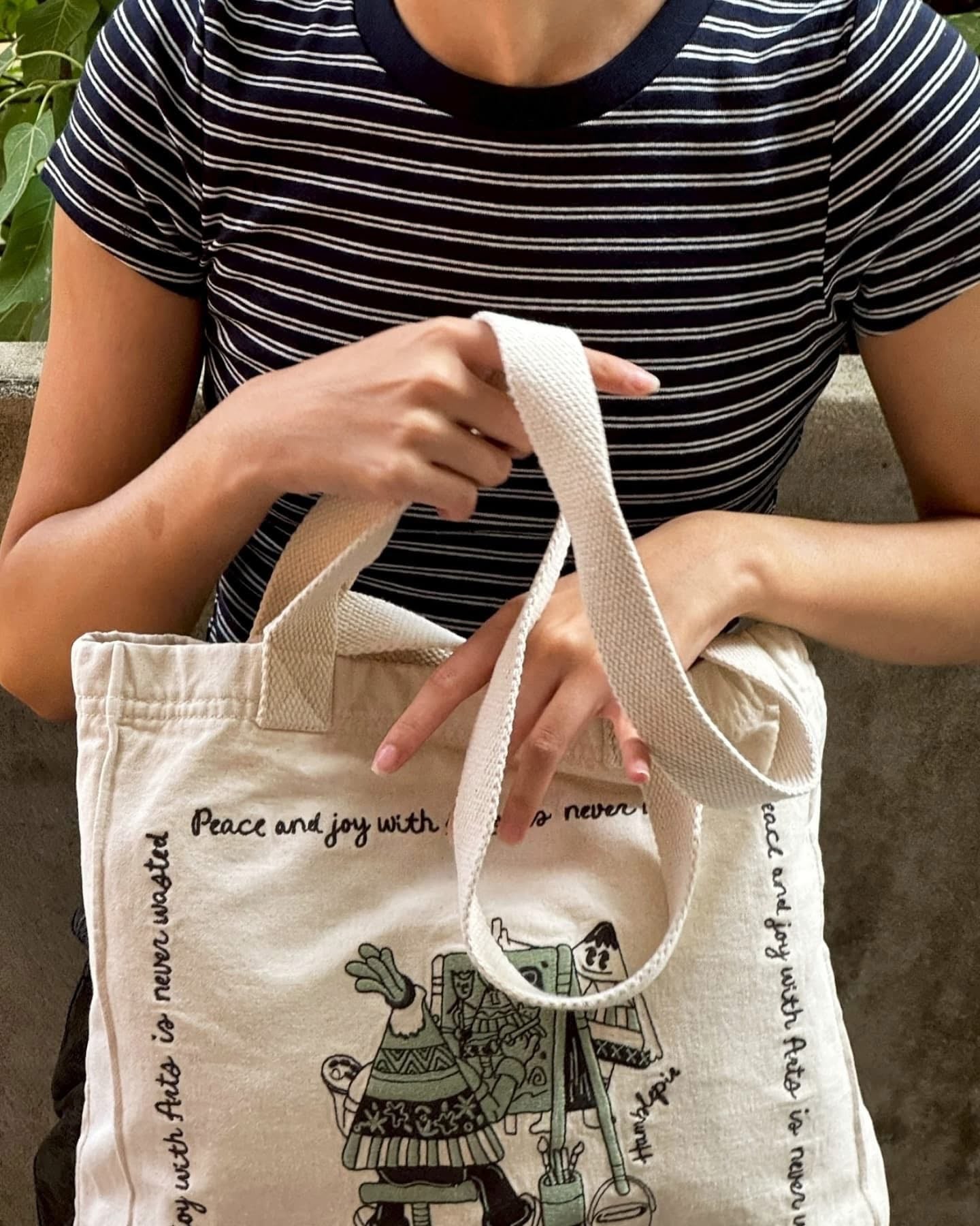 Hamblepie 泰國自家品牌 - Painting Party Tote Bag［最新上架!］